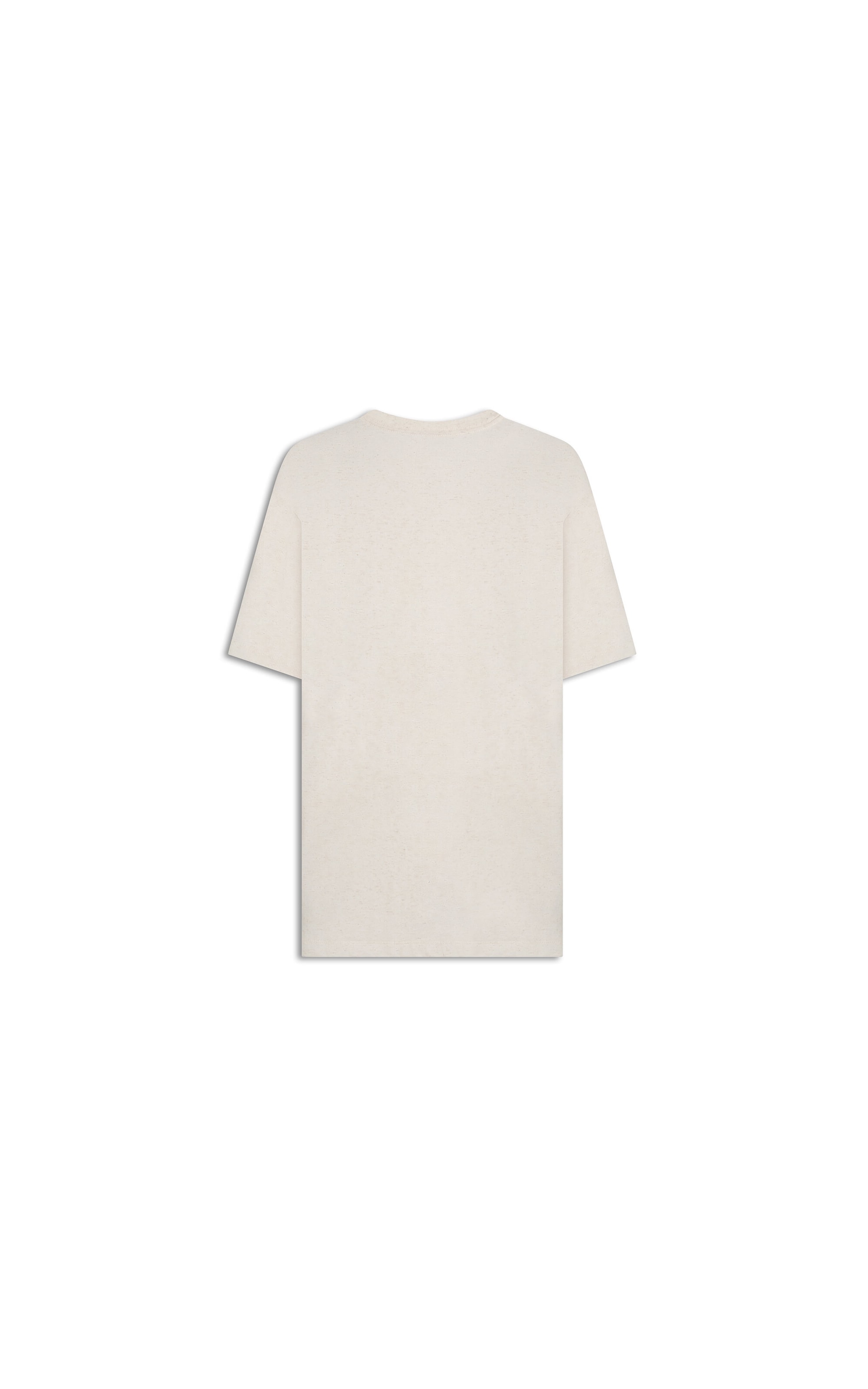 T-Shirt Linho  Piquet  Basic Mc Natural
