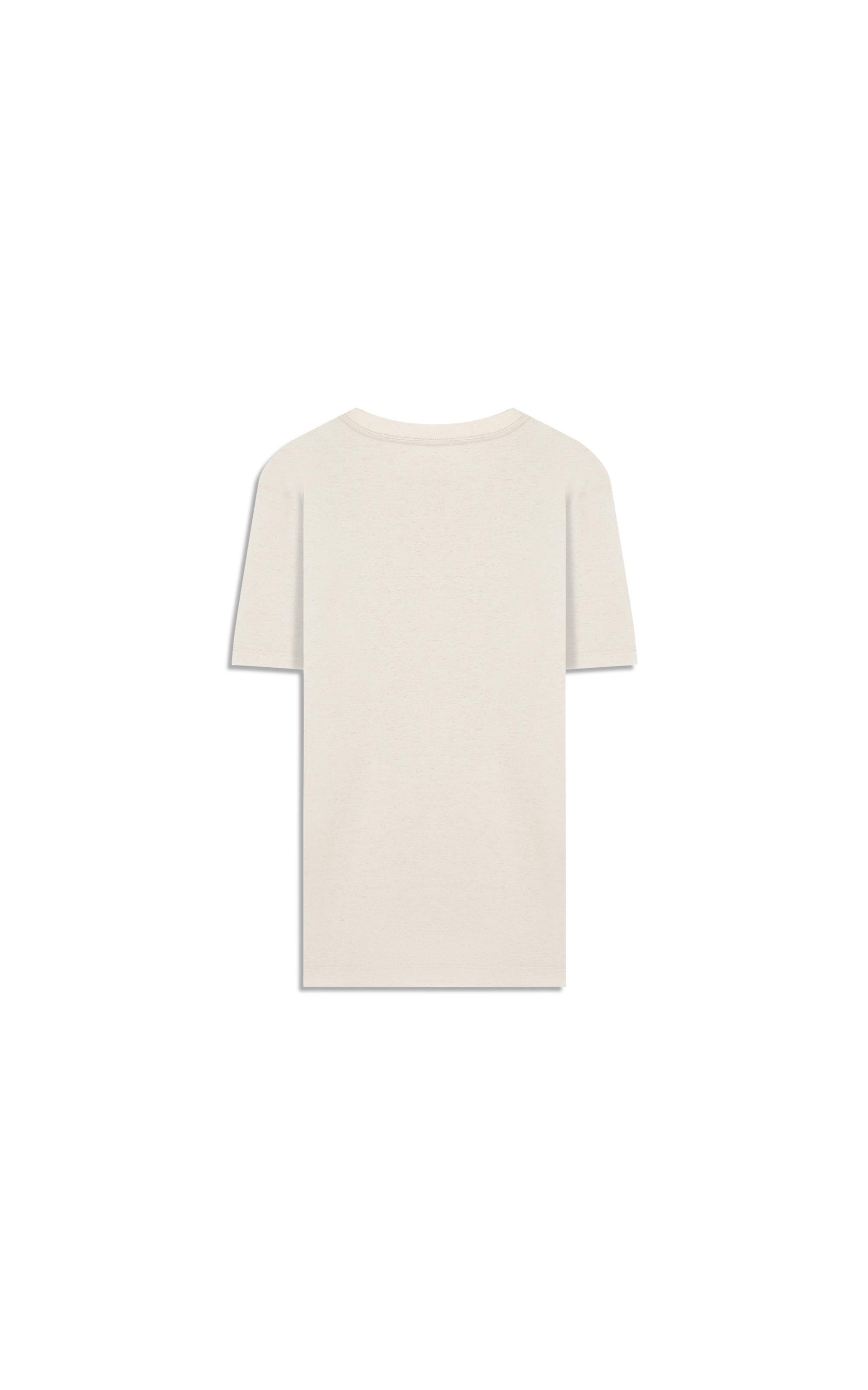 T-Shirt Linho  Piquet  Basic Mc Prata