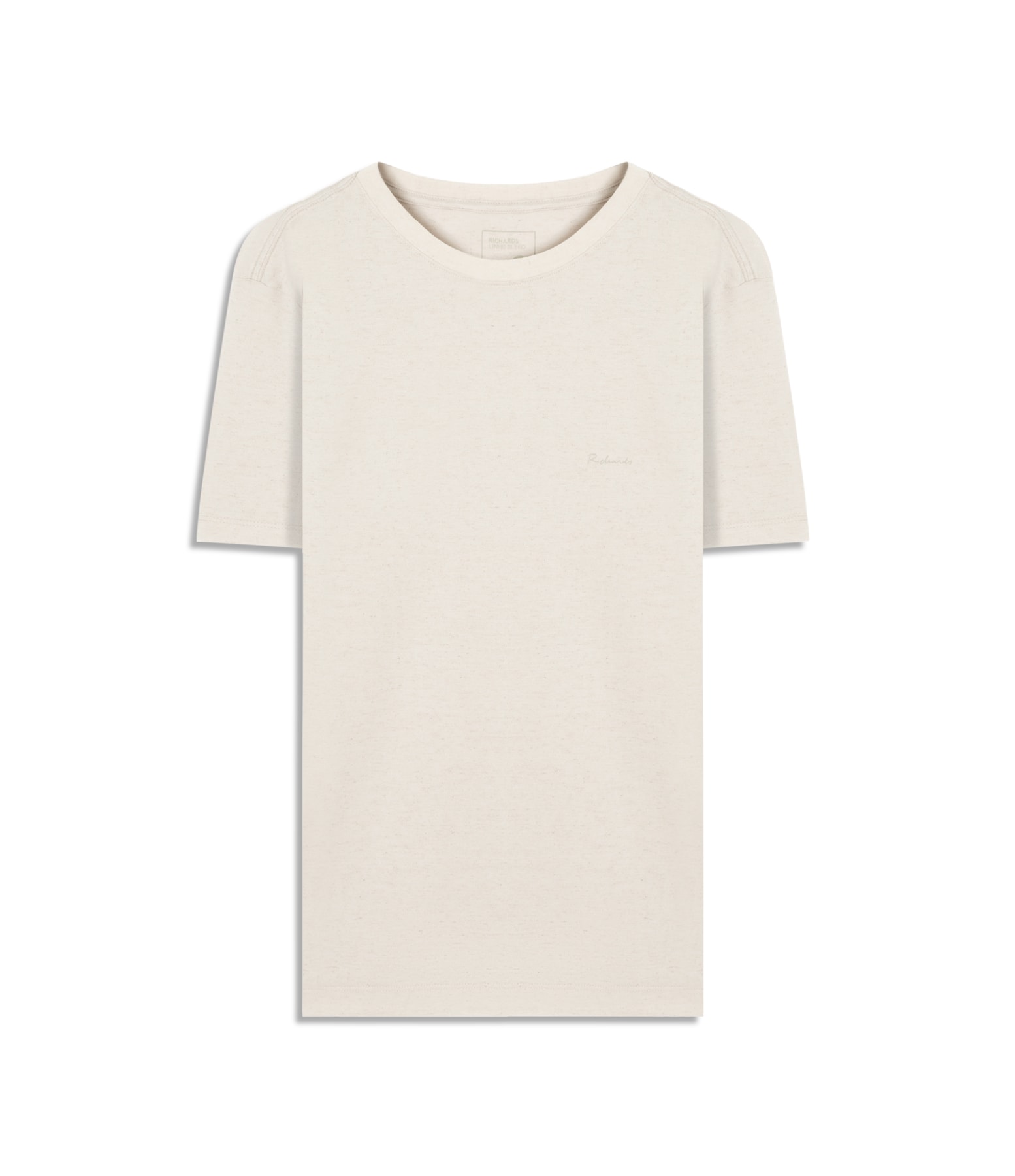 T-Shirt Linho  Piquet  Basic Mc Prata
