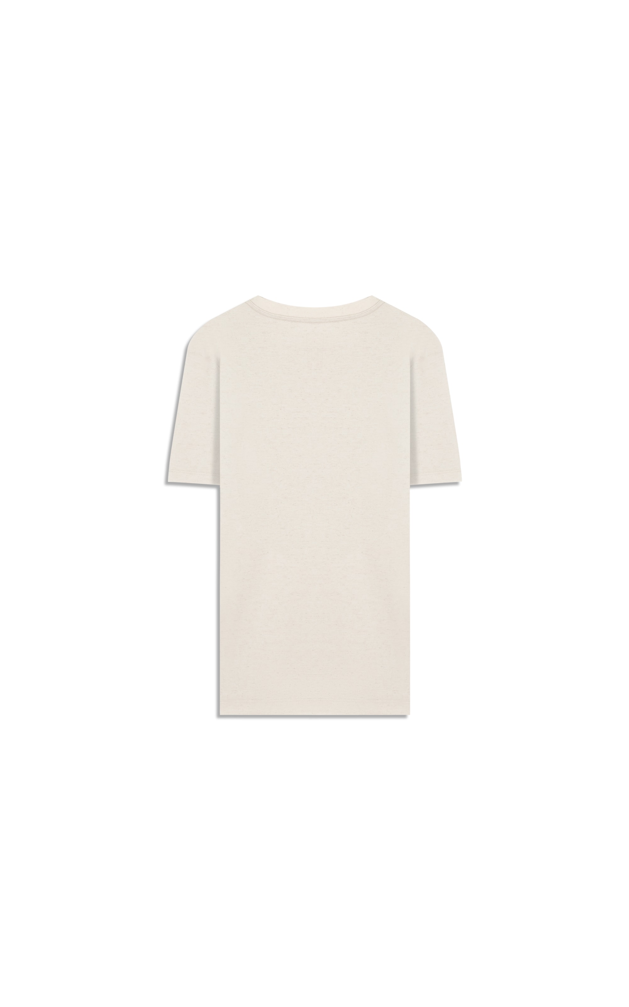 T-Shirt Linho  Piquet  Basic Mc Prata