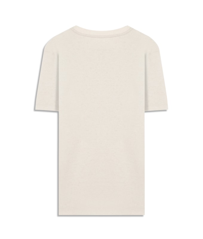T-Shirt Linho  Piquet  Basic Mc Prata