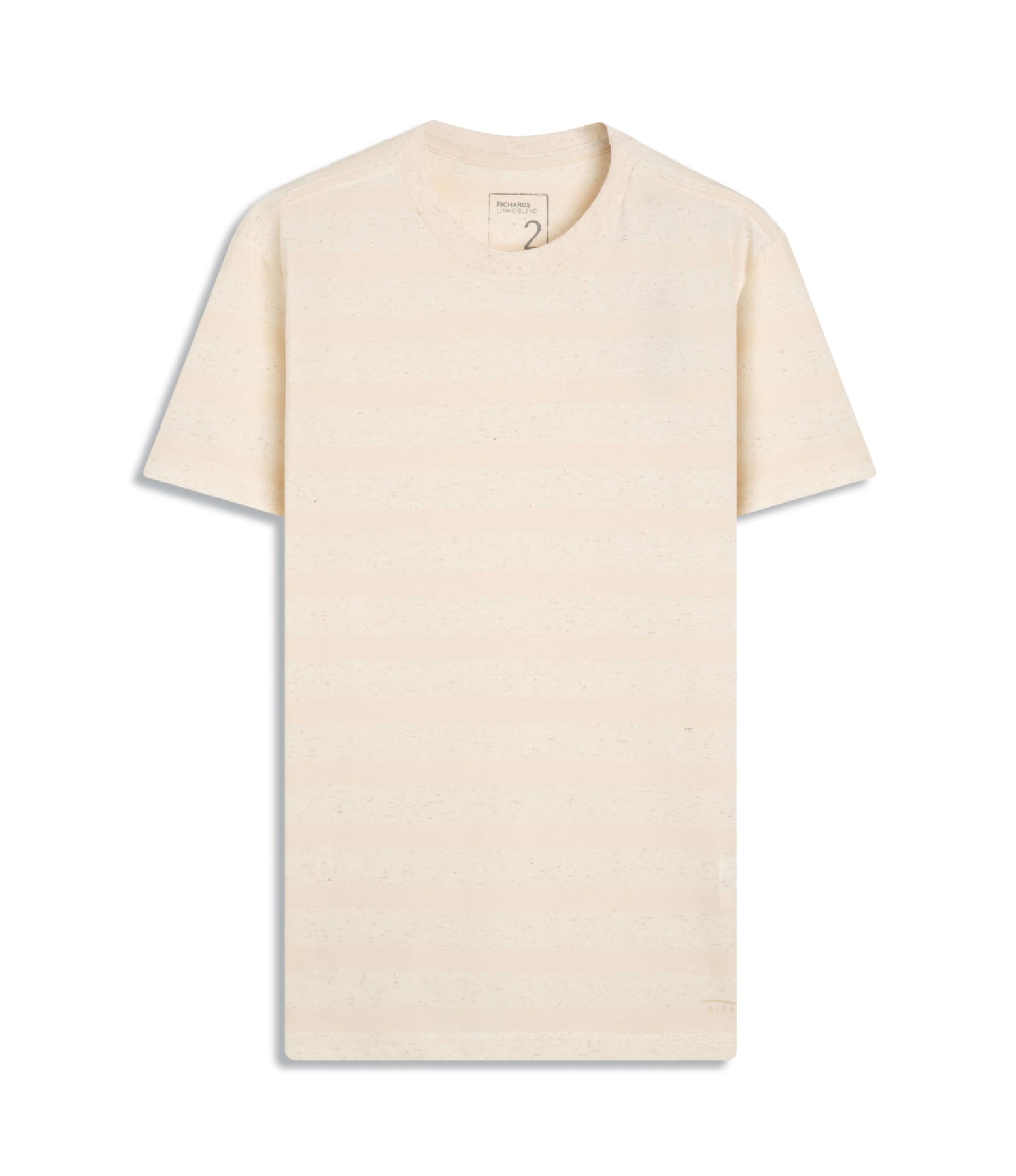 T-Shirt Linho  Print Arpoador Mc Off White