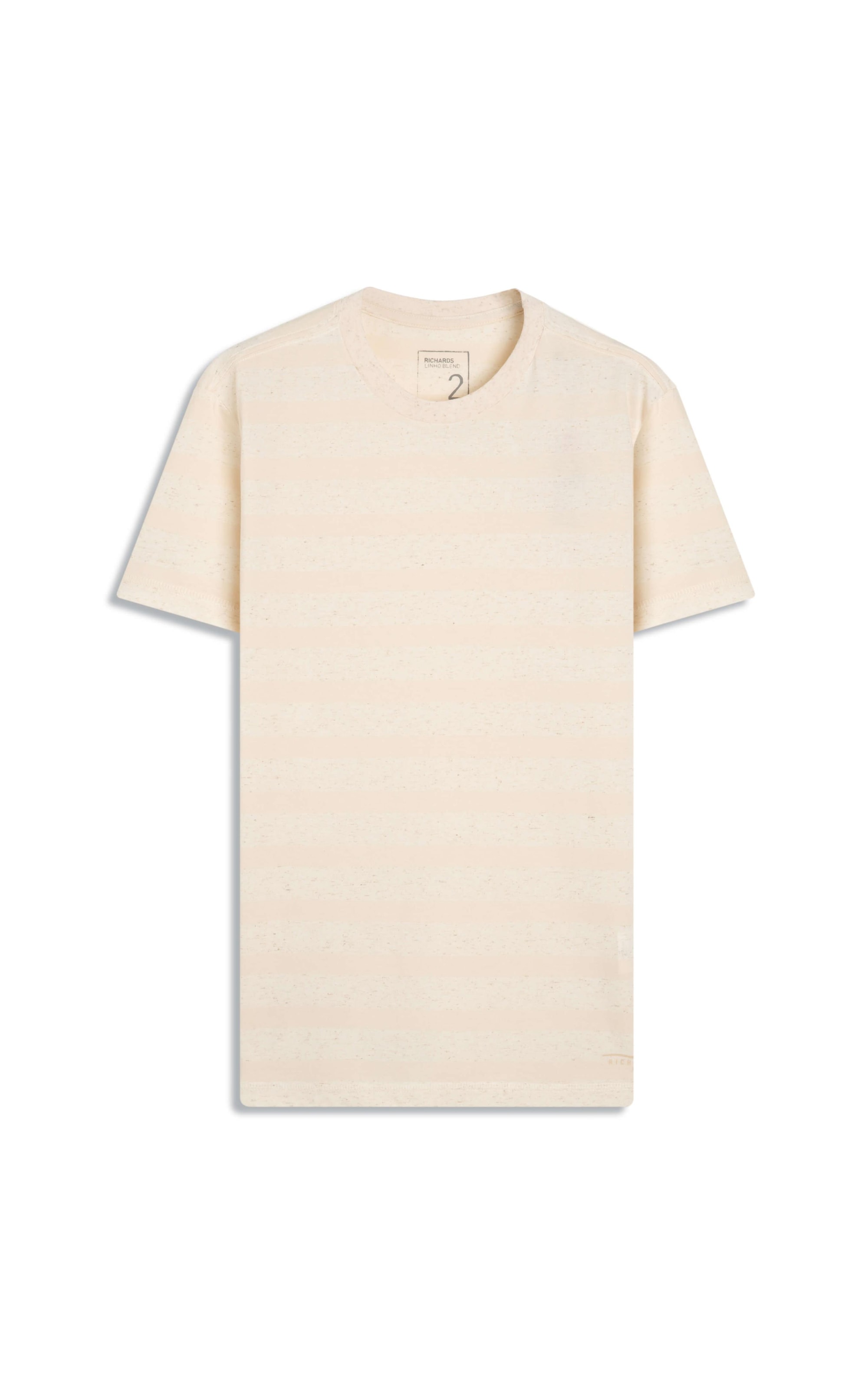 T-Shirt Linho  Print Arpoador Mc Off White