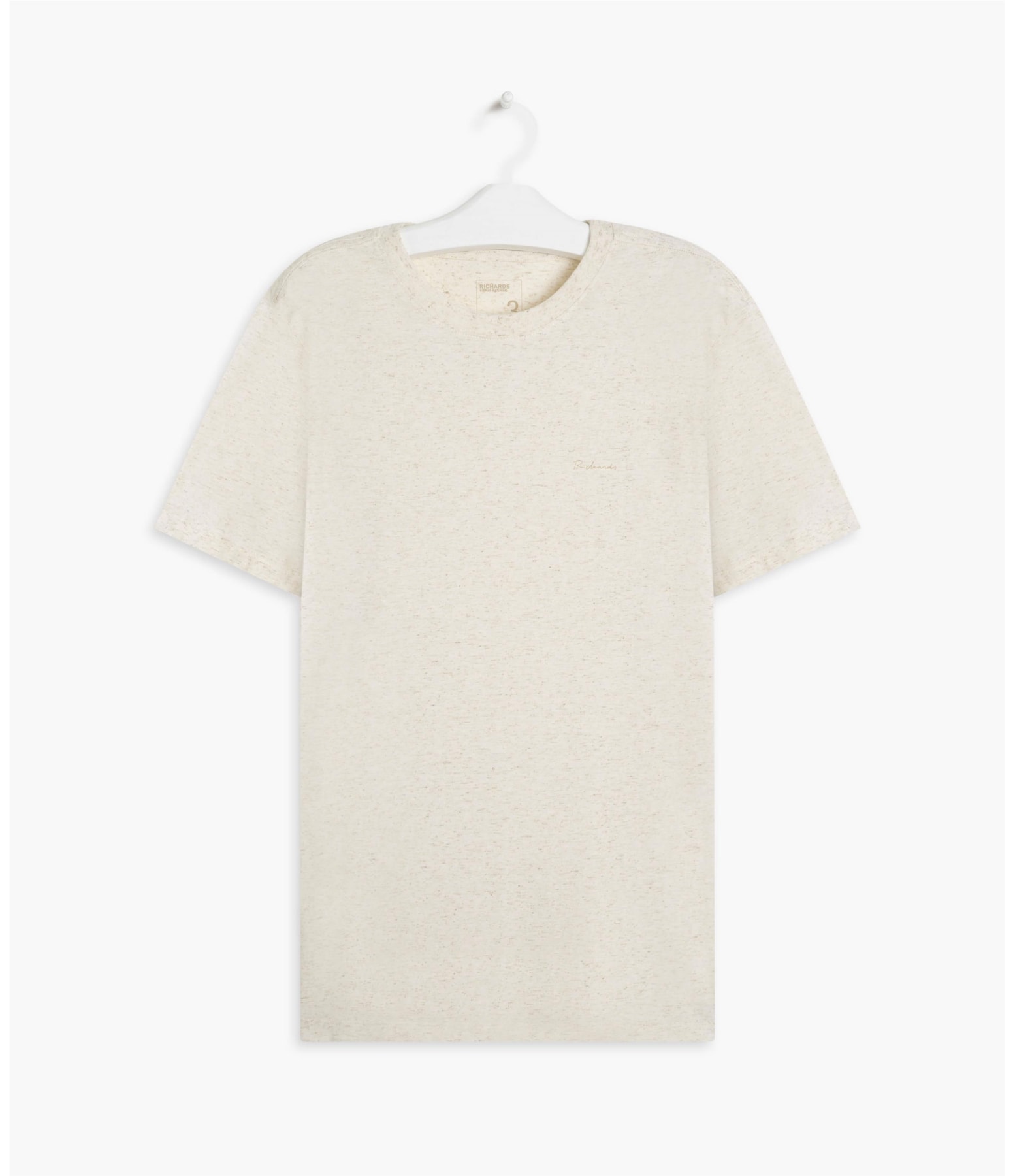 T-Shirt Linho  Rch  Basic Natural