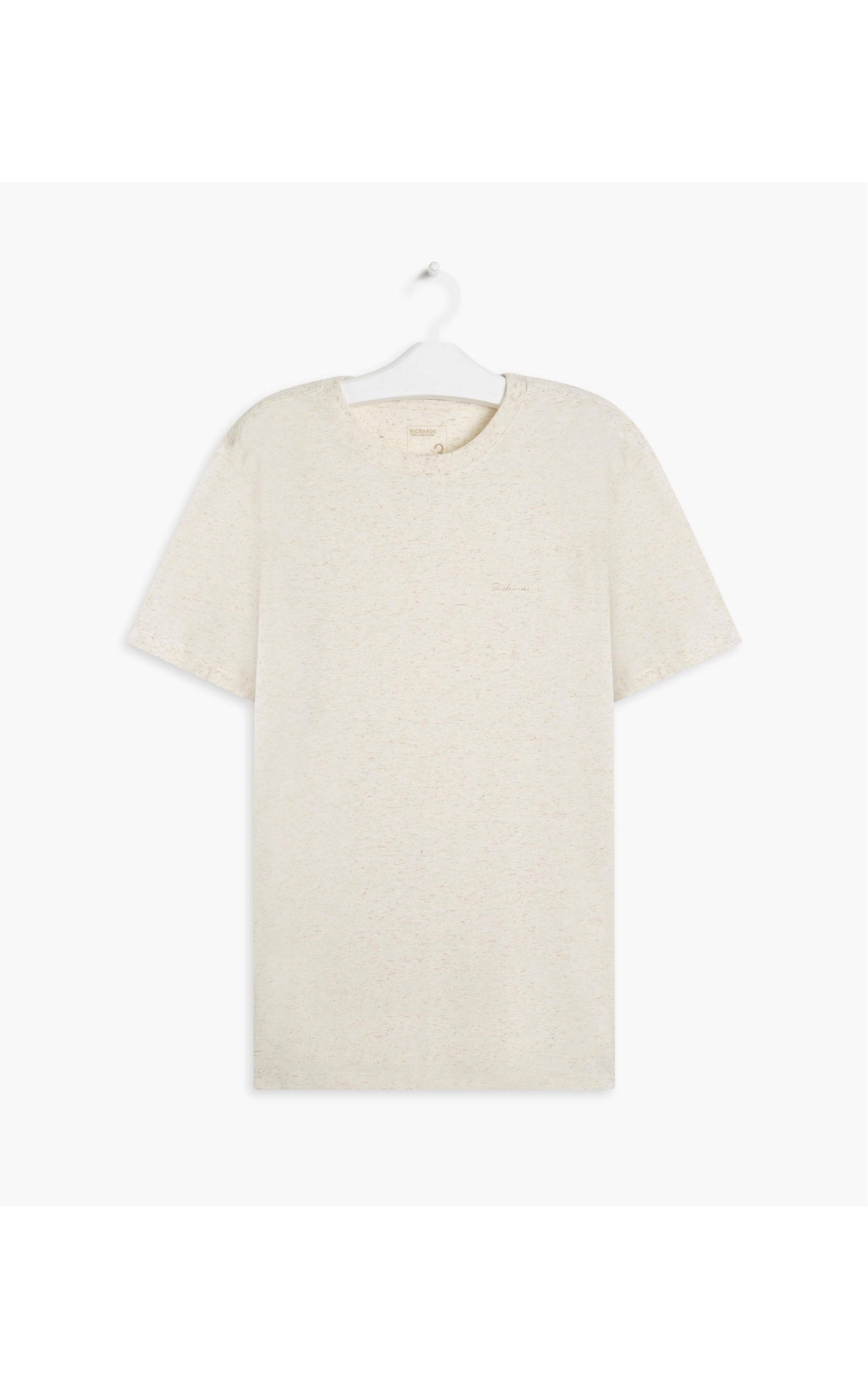 T-Shirt Linho  Rch  Basic Natural