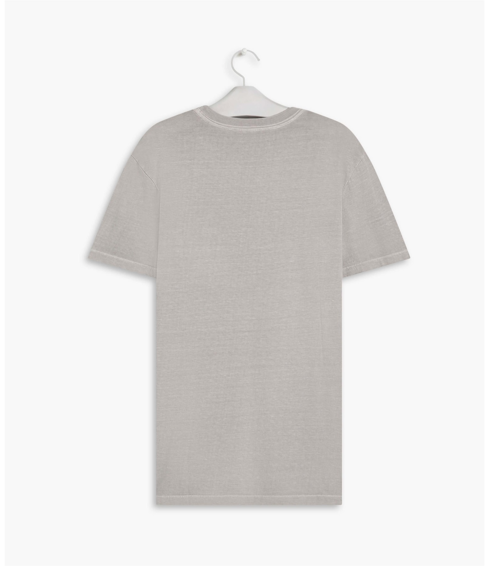 T- Shirt Lisa Com Bolso Cinza Claro
