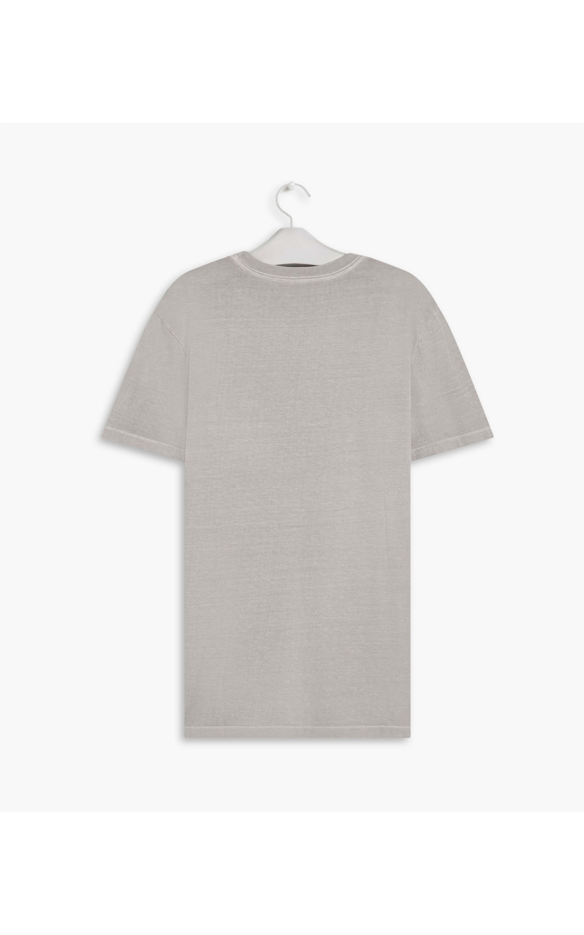 T- Shirt Lisa Com Bolso Cinza Claro