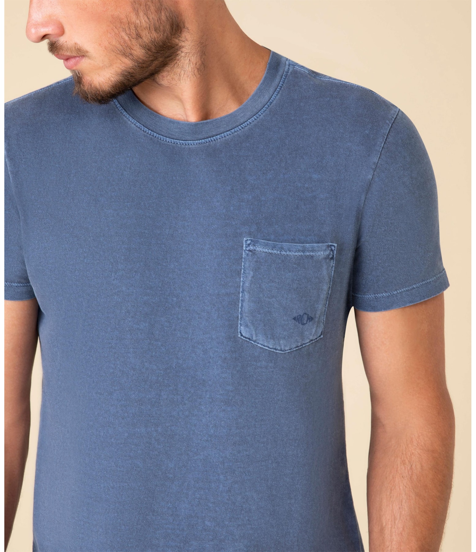T- Shirt Lisa Com Bolso Dark Navy
