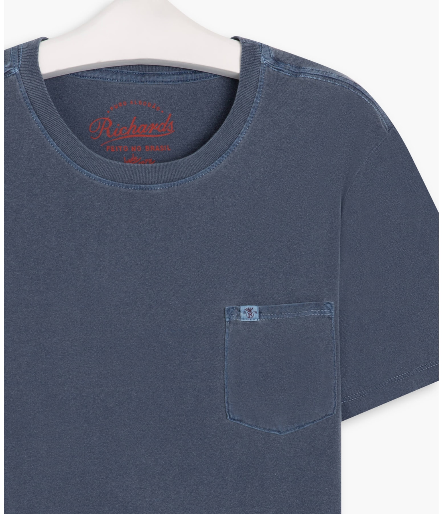 T- Shirt Lisa Com Bolso Dark Navy