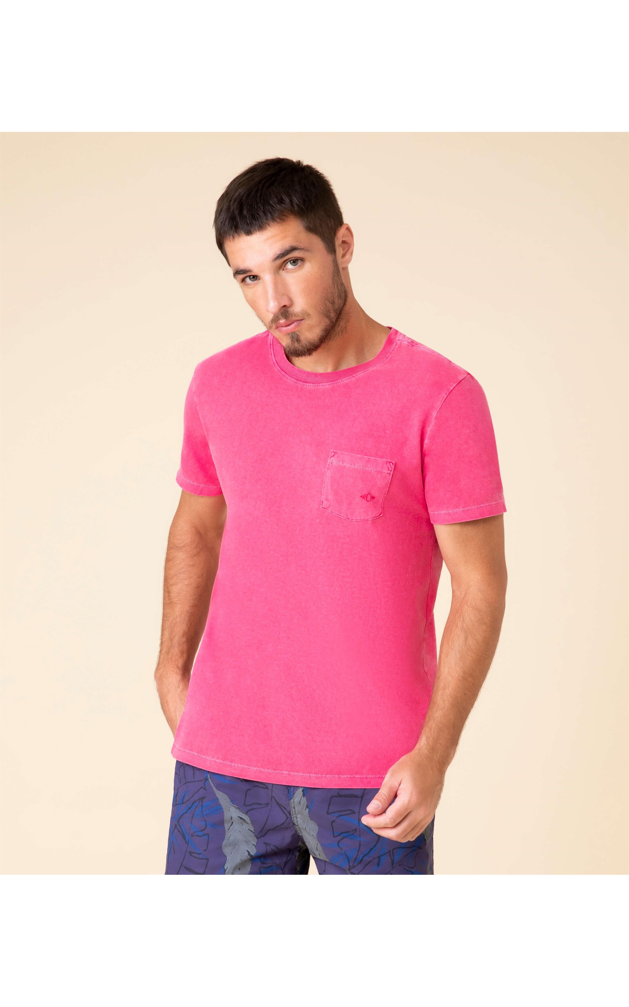 T- Shirt Lisa Com Bolso Pink