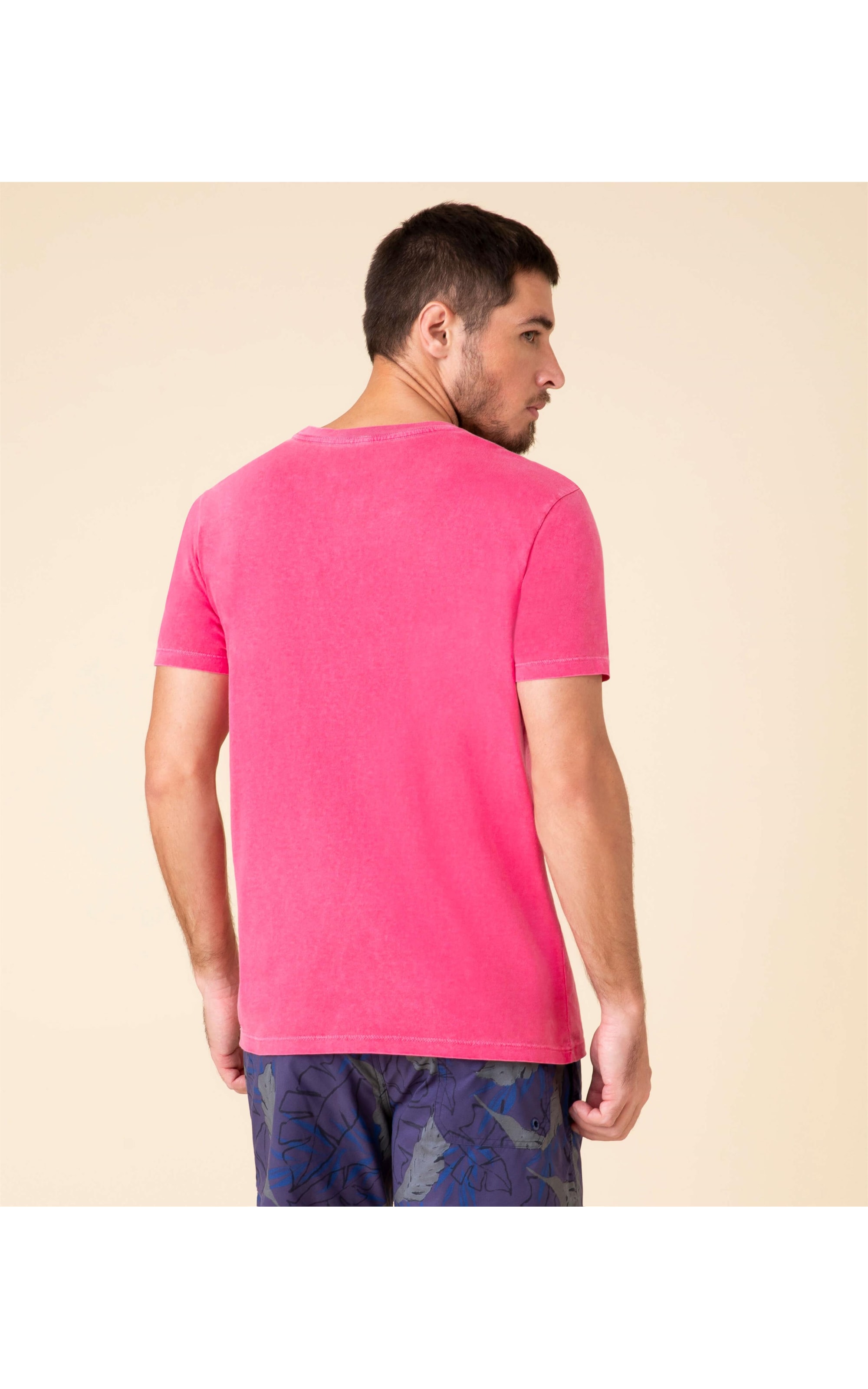 T- Shirt Lisa Com Bolso Pink