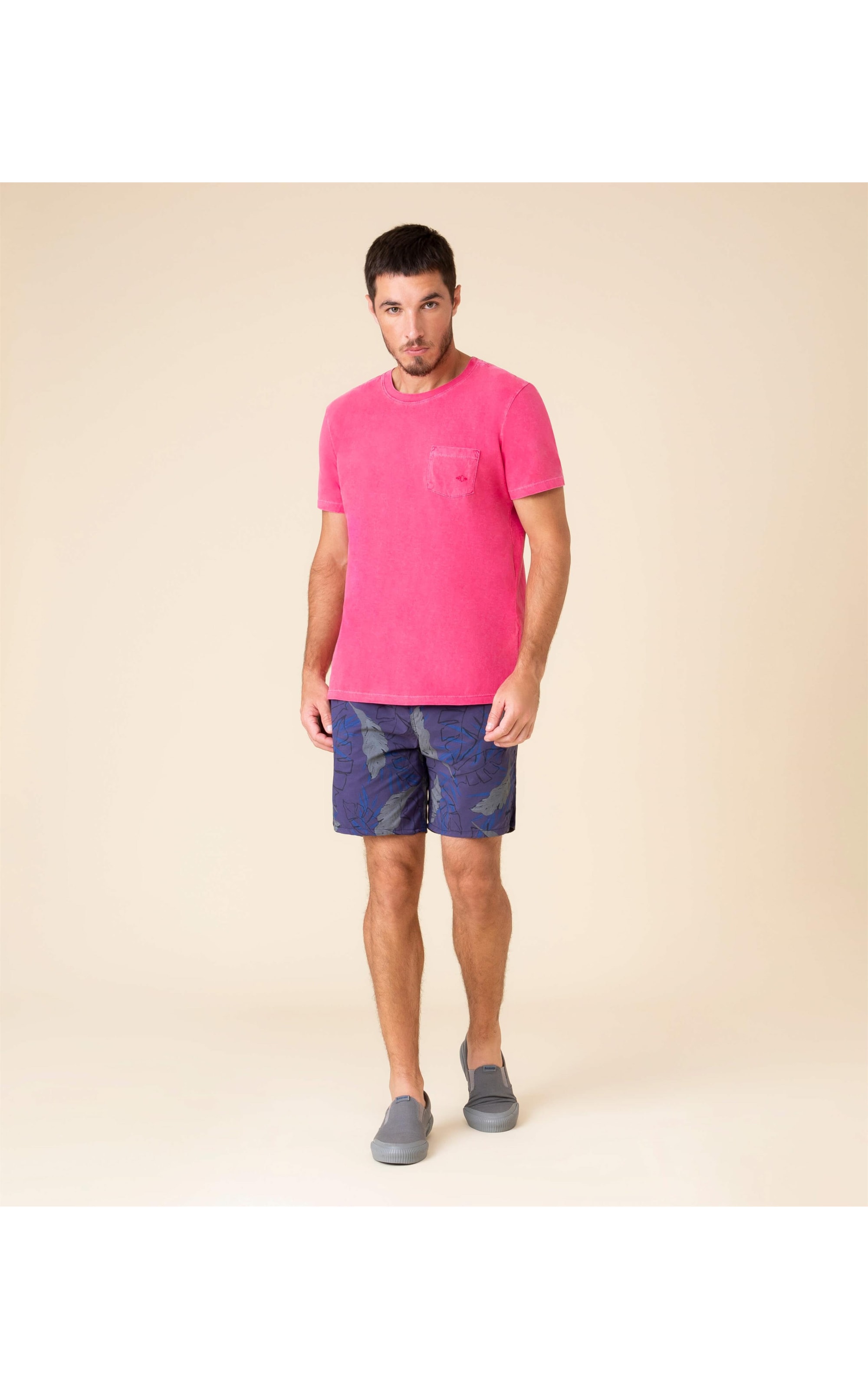 T- Shirt Lisa Com Bolso Pink