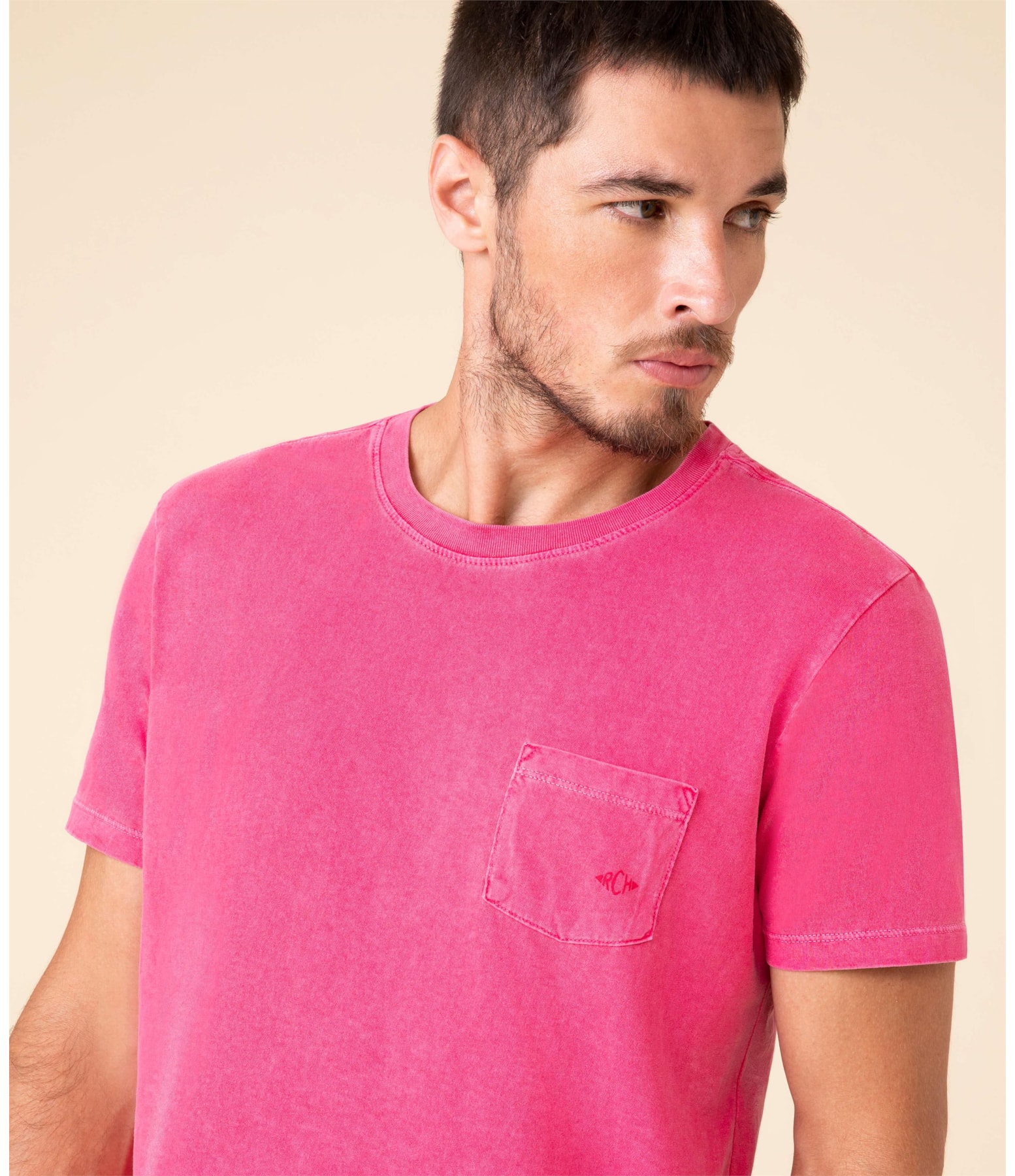 T- Shirt Lisa Com Bolso Pink