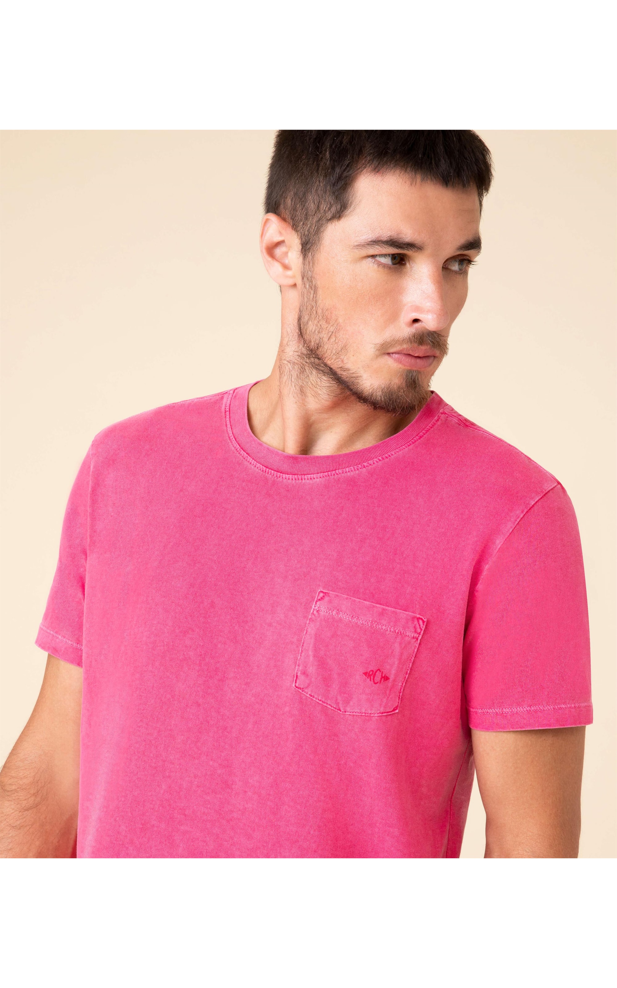 T- Shirt Lisa Com Bolso Pink