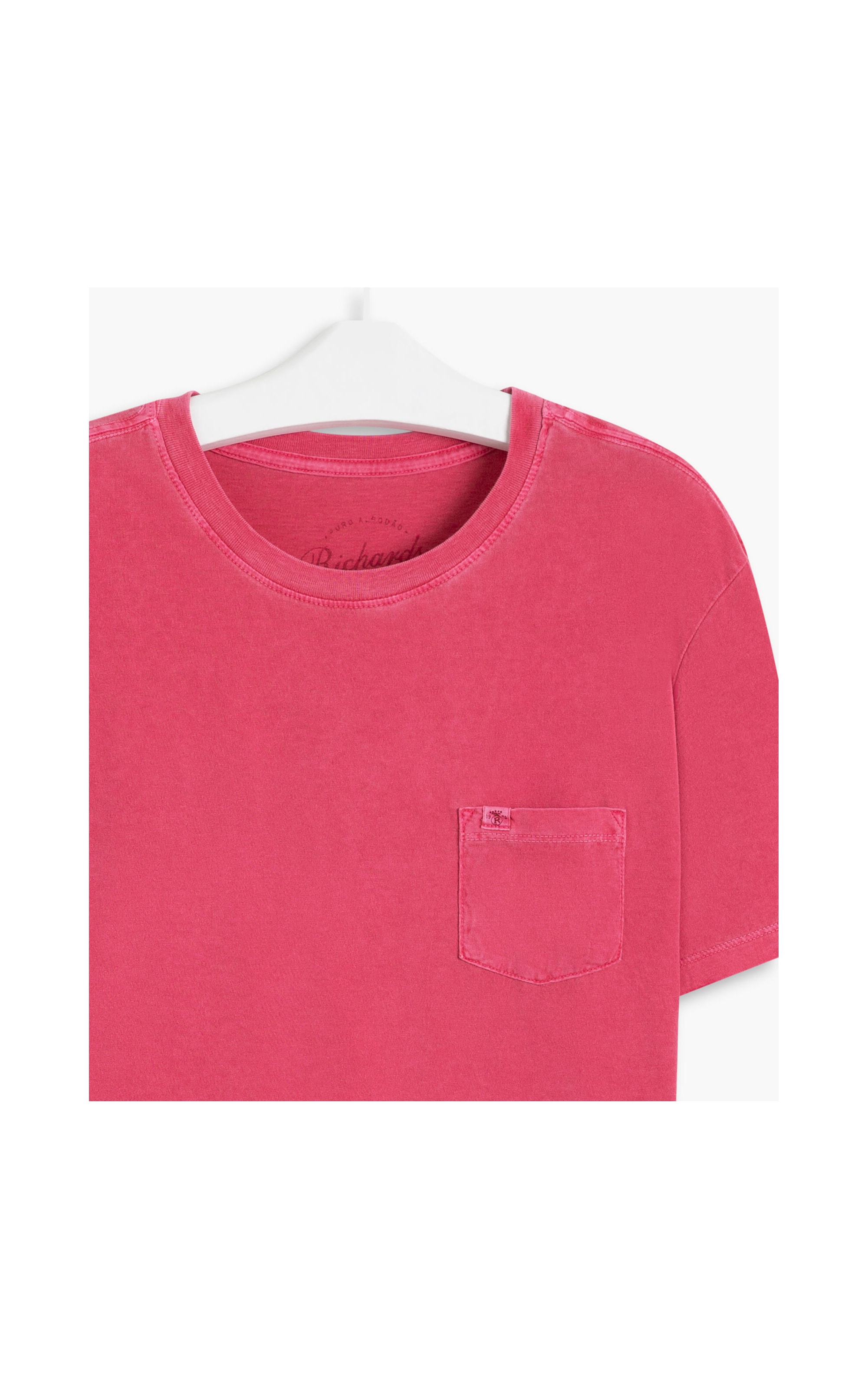 T- Shirt Lisa Com Bolso Pink