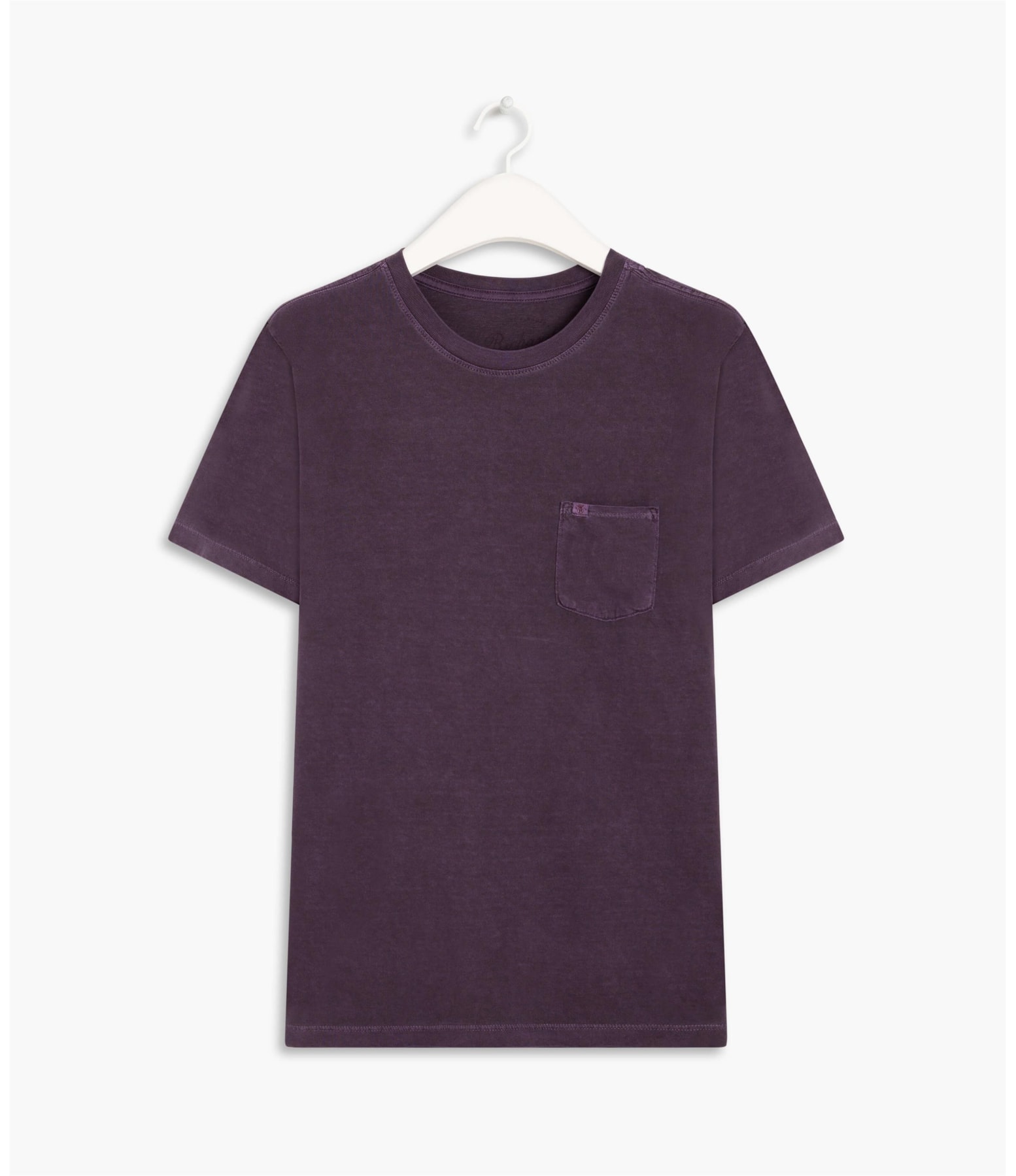 T- Shirt Lisa Com Bolso Roxo