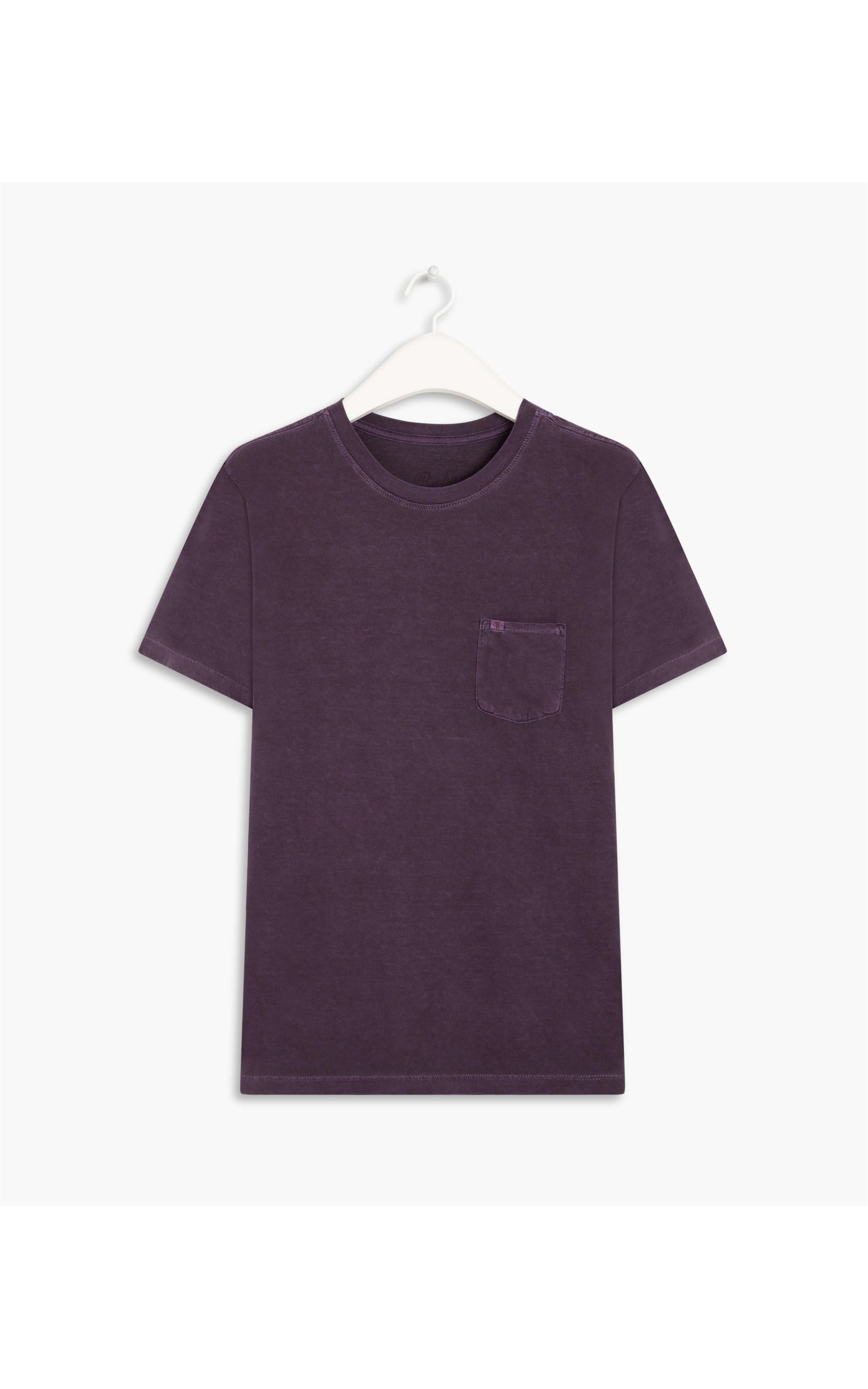 T- Shirt Lisa Com Bolso Roxo