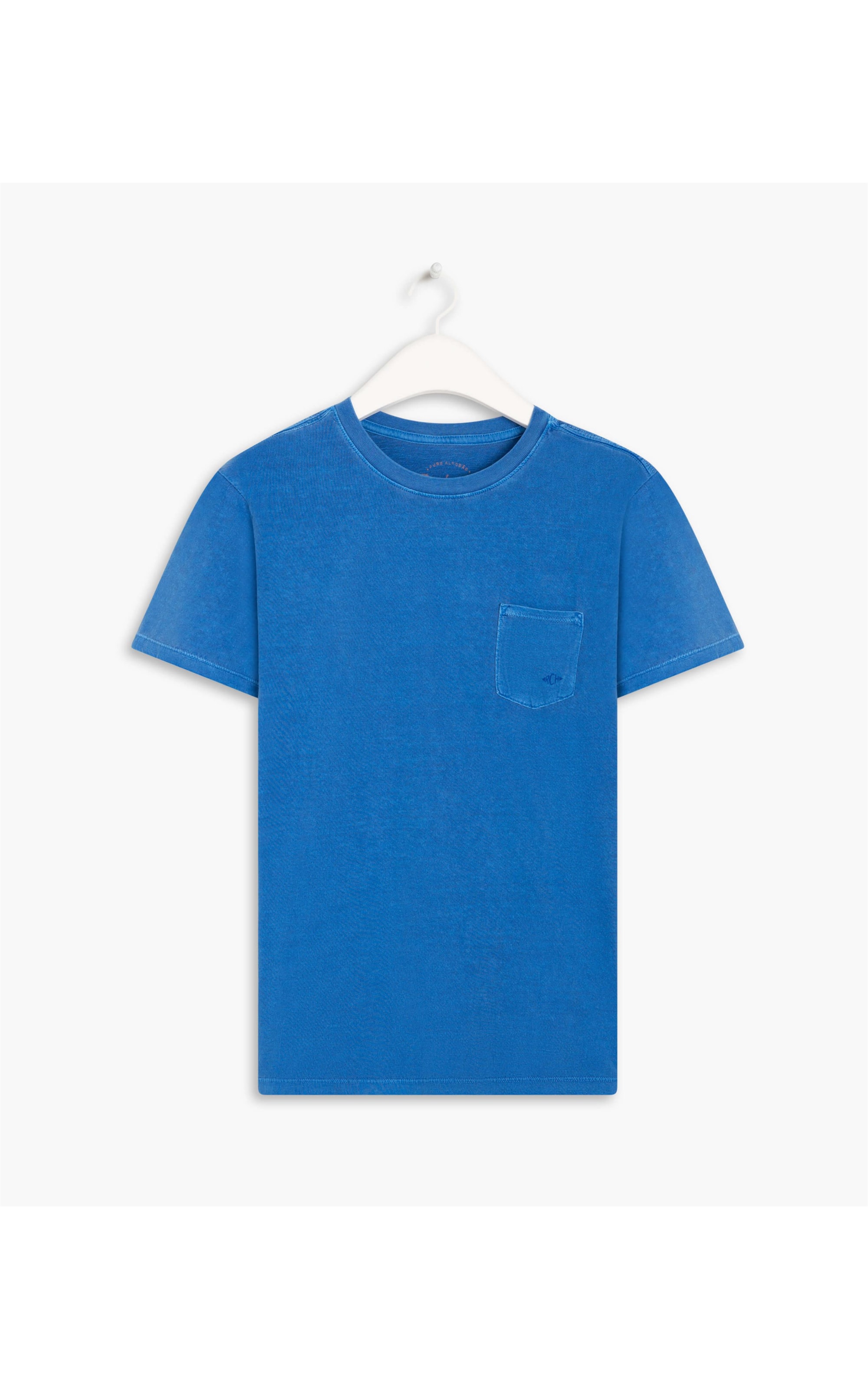 T- Shirt Lisa Com Bolso Turquesa