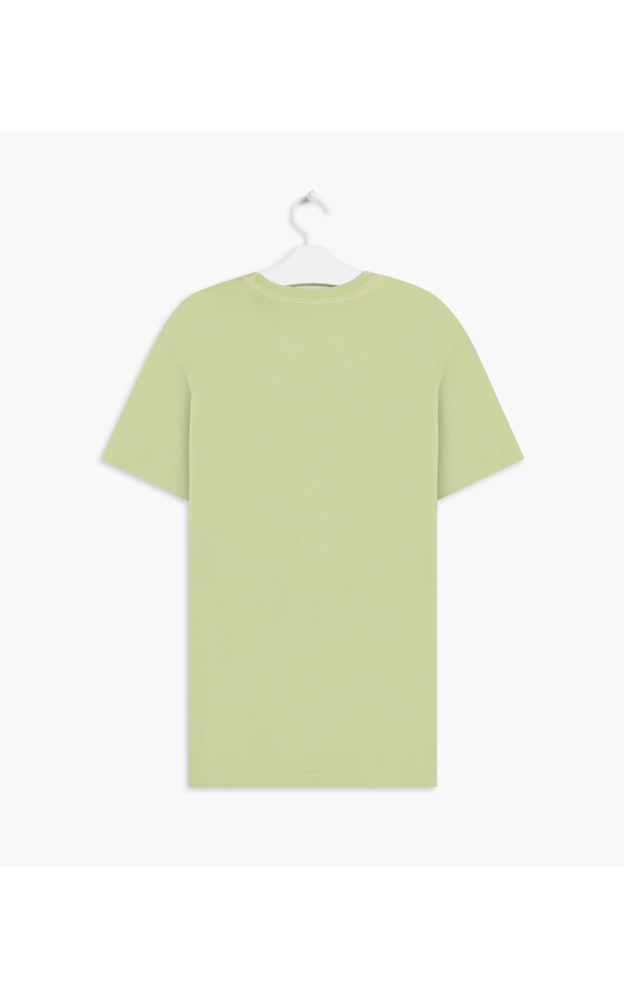 T- Shirt Lisa Com Bolso Verde Maca