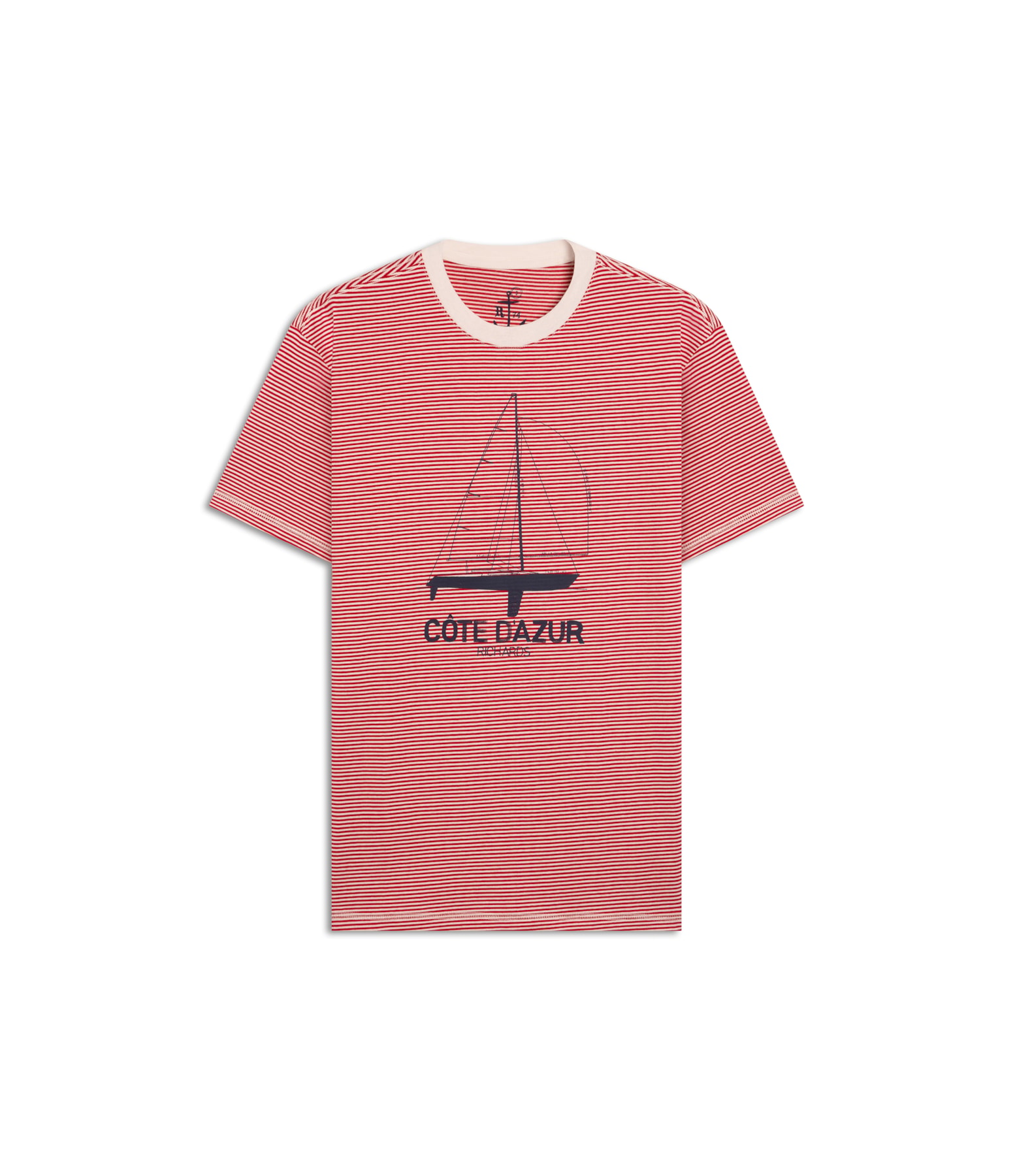 T-Shirt   Listra Cotê Dazur Vermelho