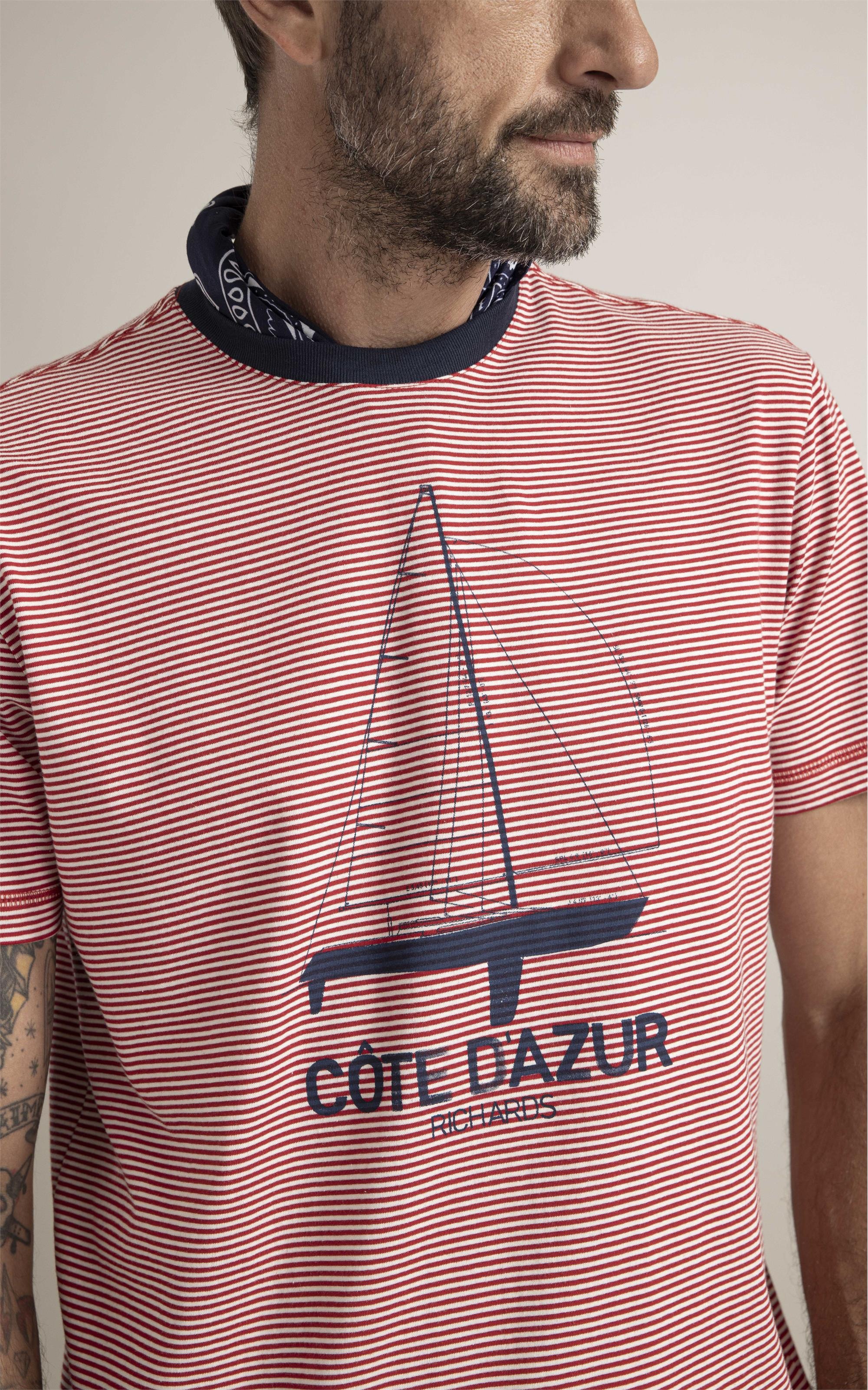 T-Shirt   Listra Cotê Dazur Vermelho