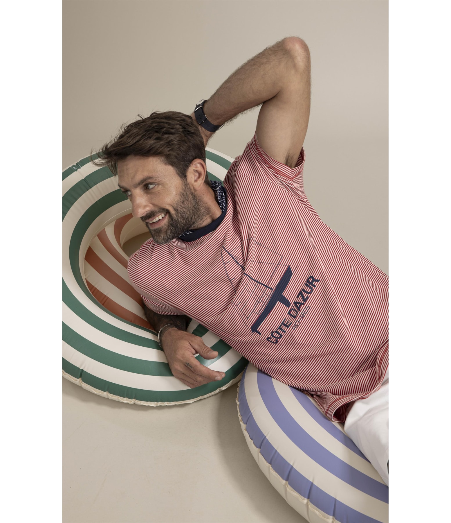 T-Shirt   Listra Cotê Dazur Vermelho