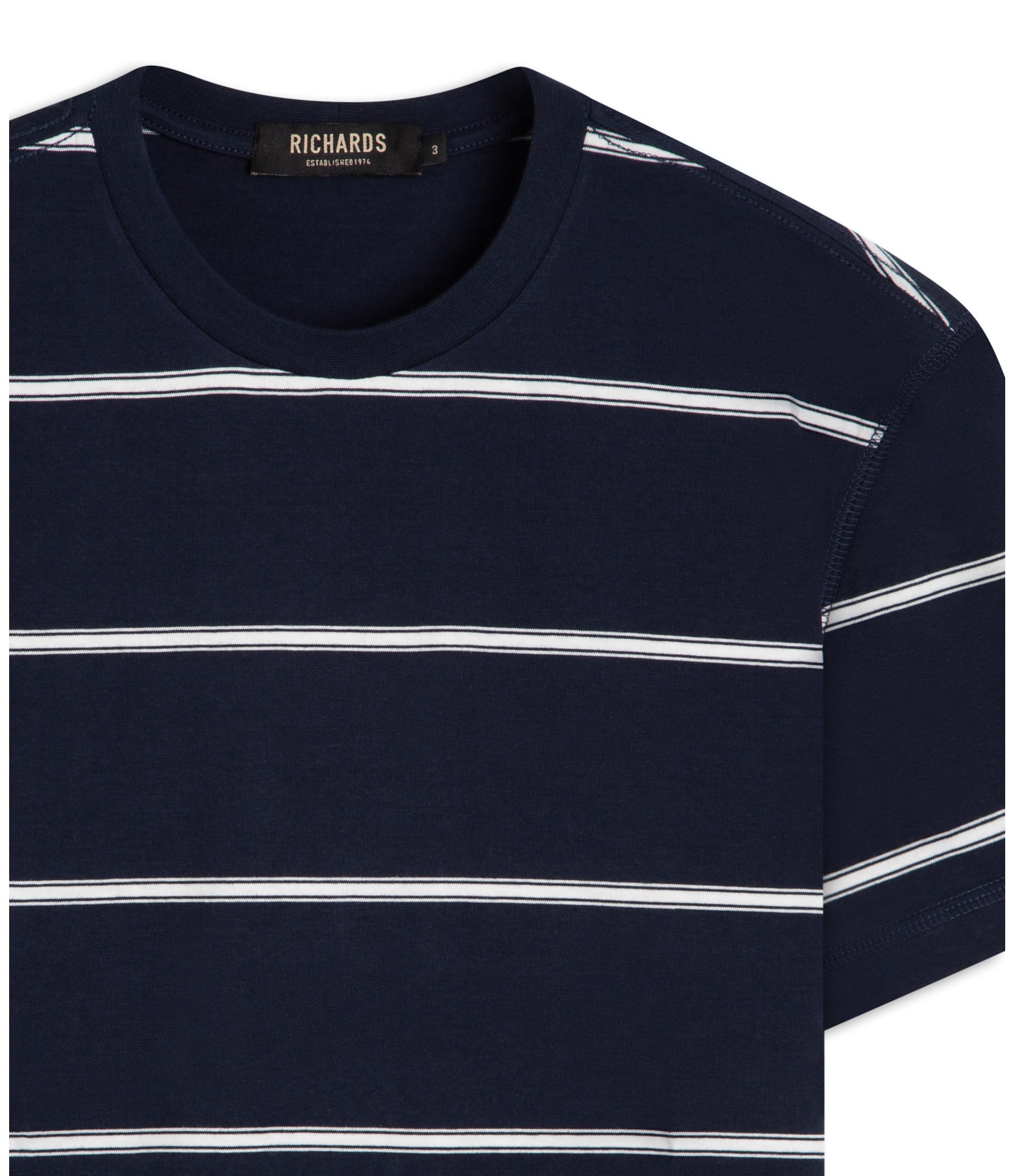 T- Shirt Listrada Dutti Dark Navy