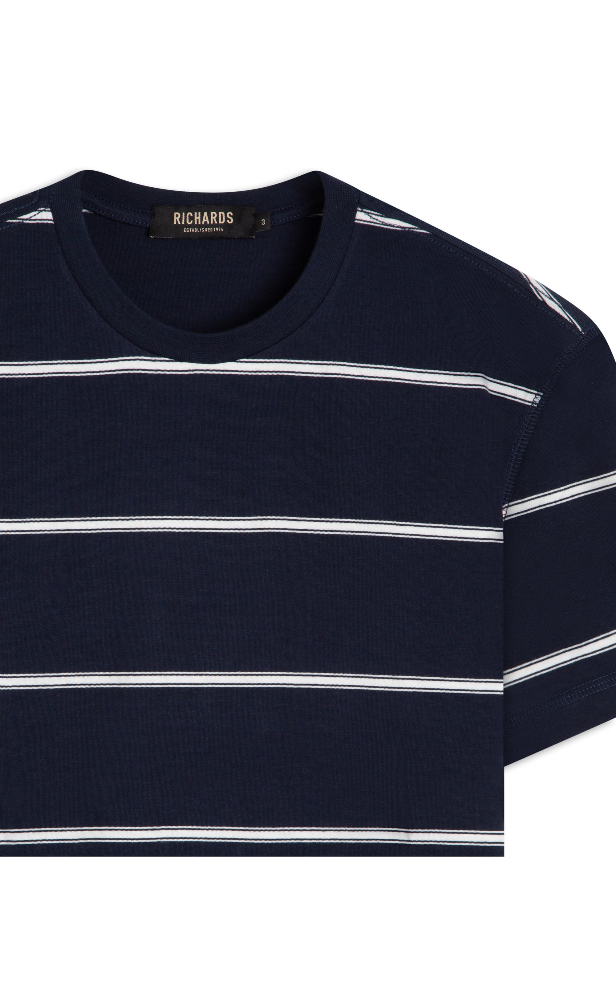 T- Shirt Listrada Dutti Dark Navy