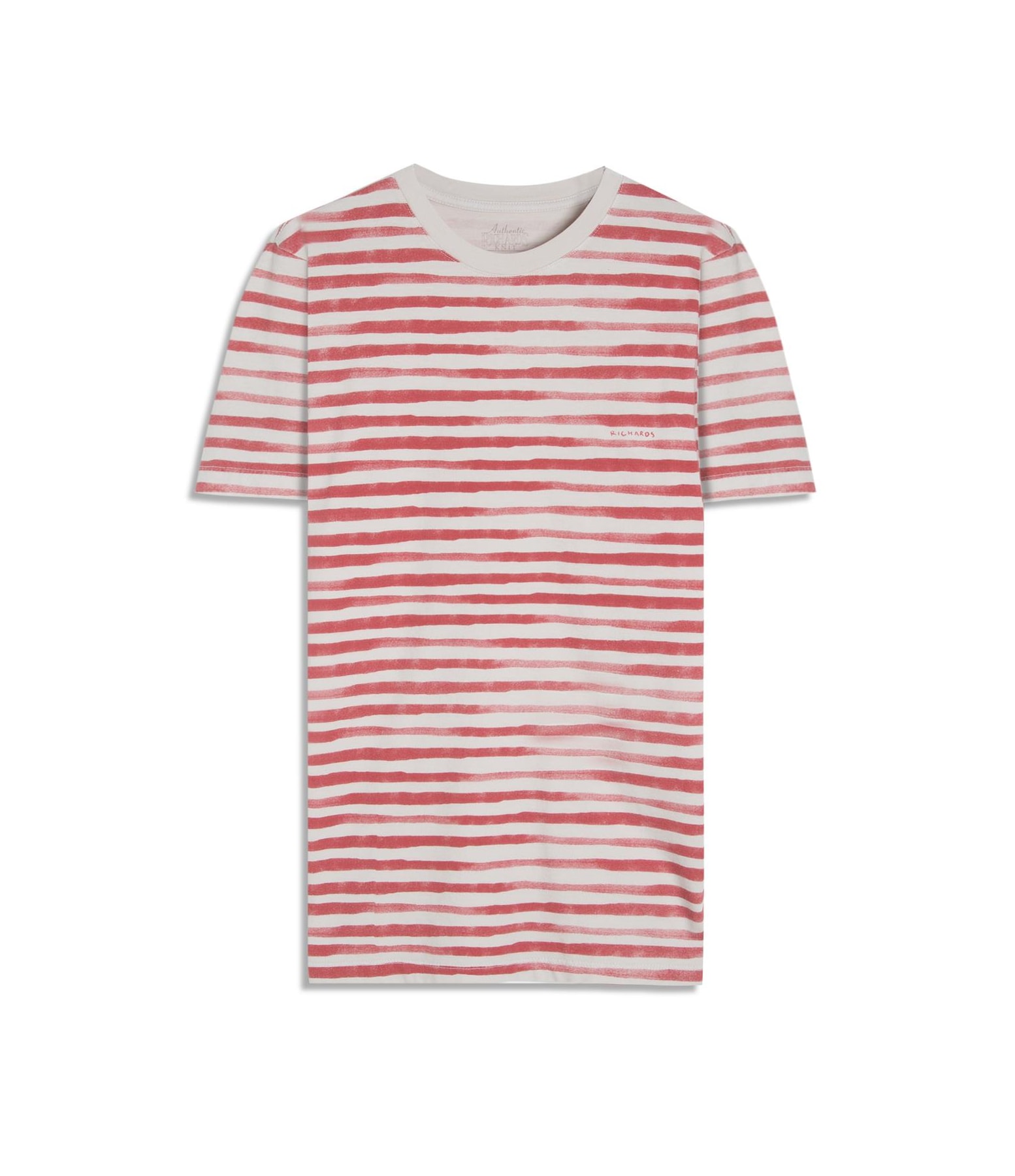 T-Shirt Listrado Garnet Mc Bf Vermelho