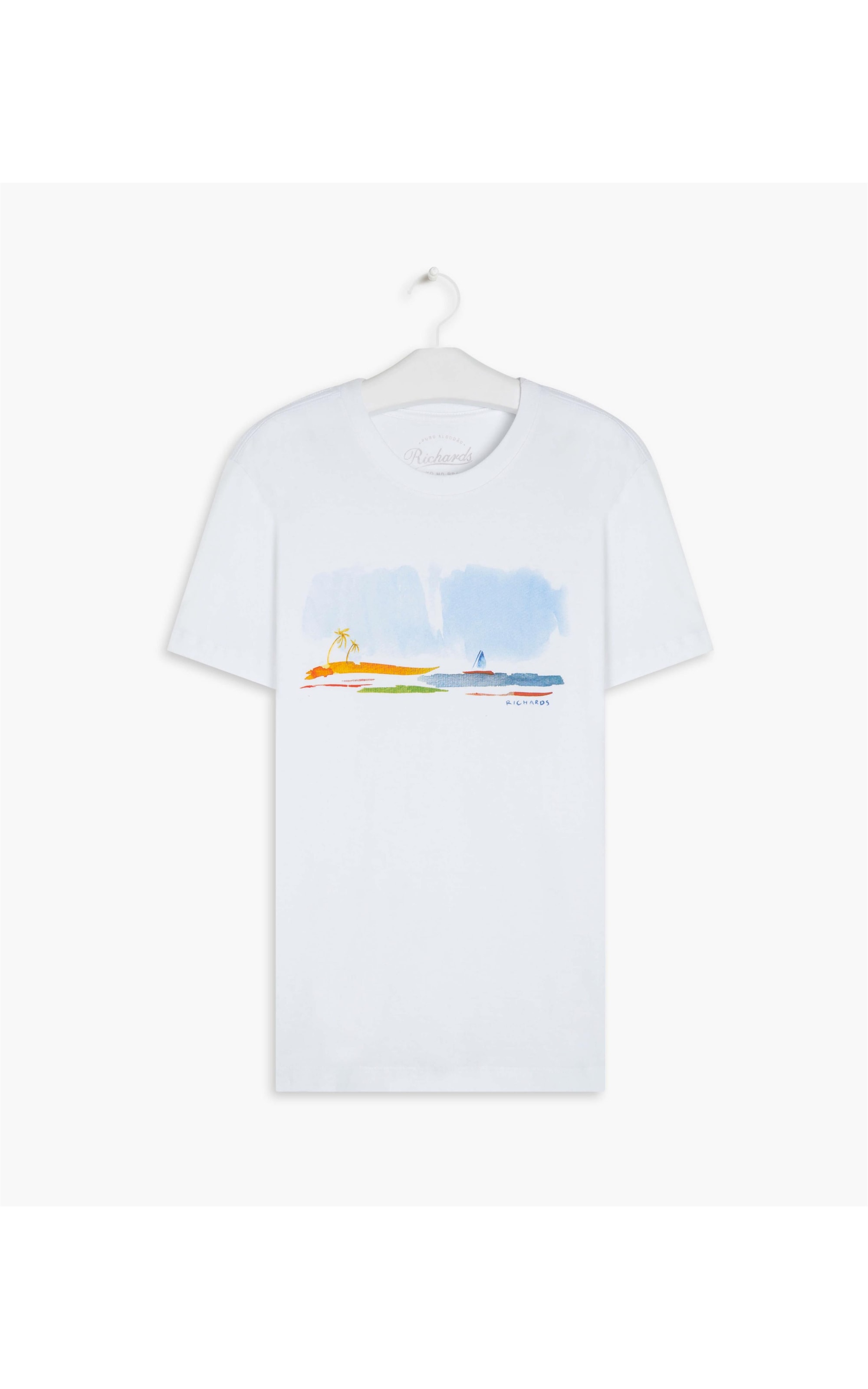 T-Shirt Little Boat Branco