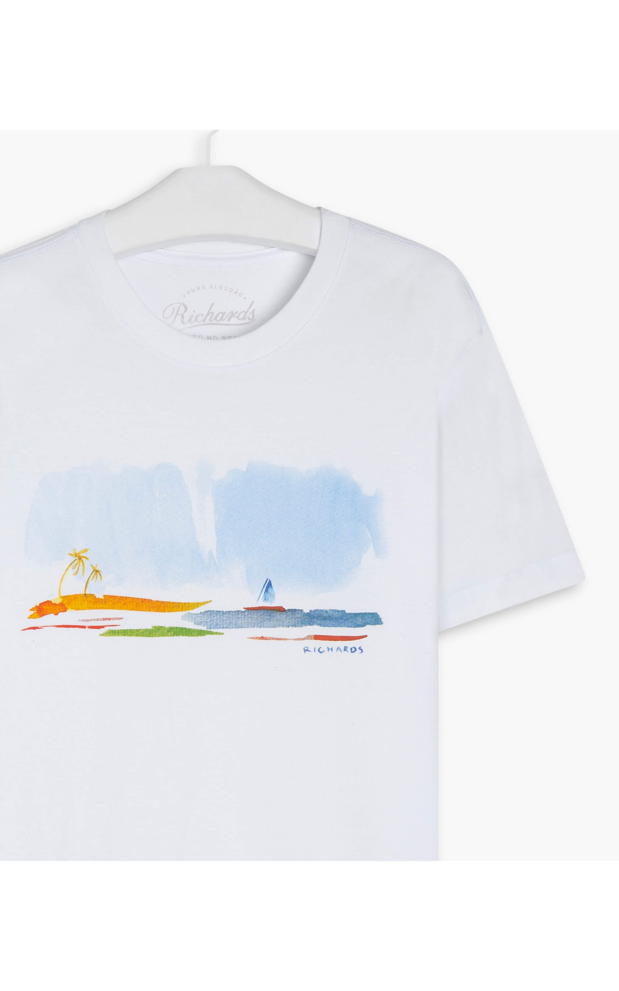 T-Shirt Little Boat Branco