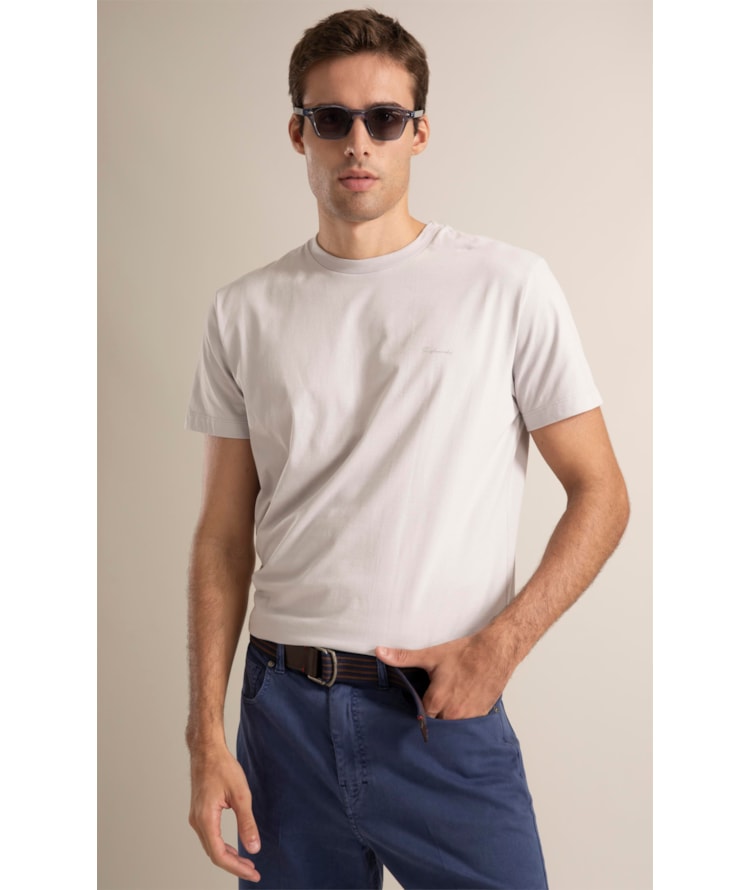 T-Shirt Little Suer Prata