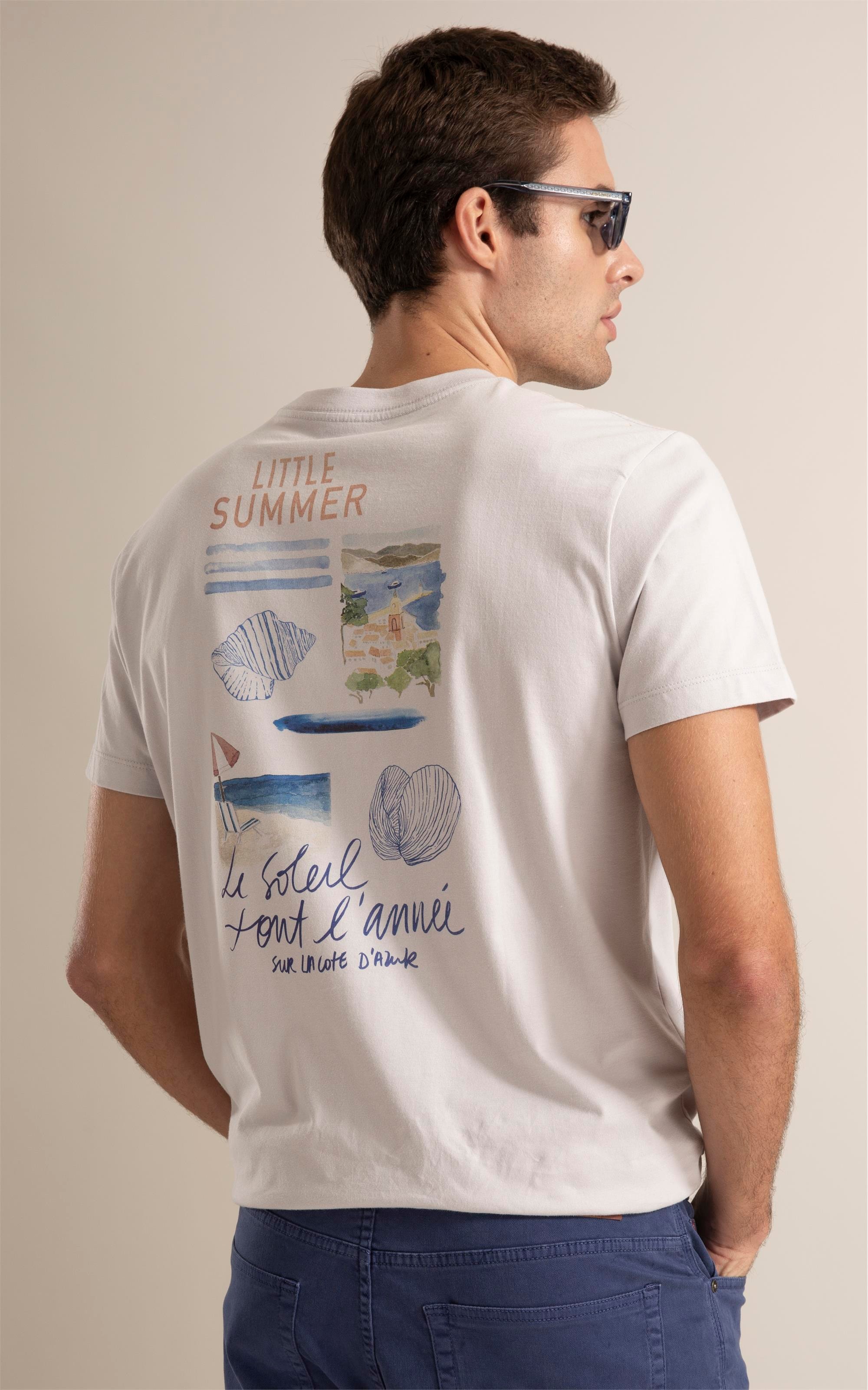 T-Shirt Little Suer Prata