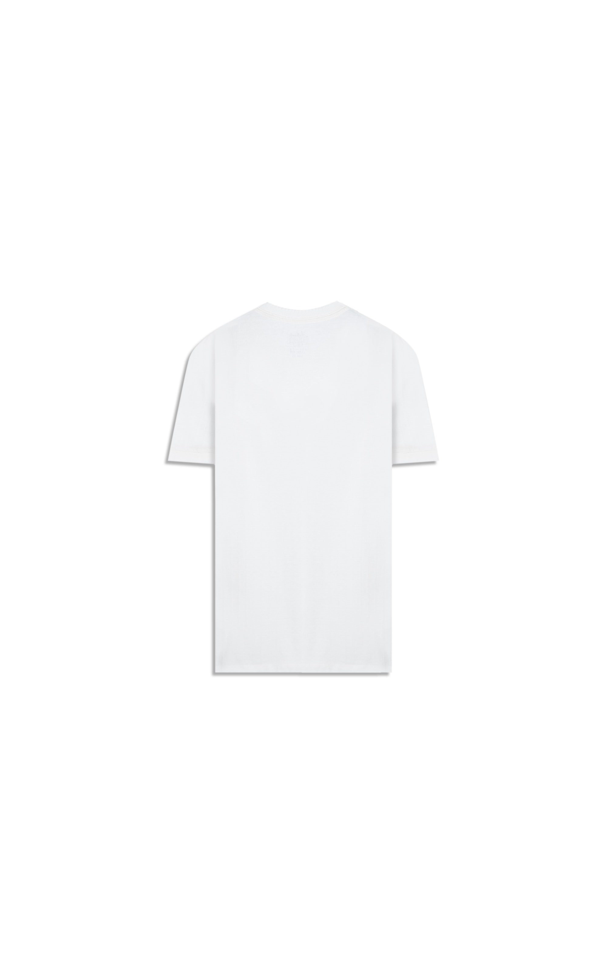 T-Shirt Malha Cutting Bf Off White