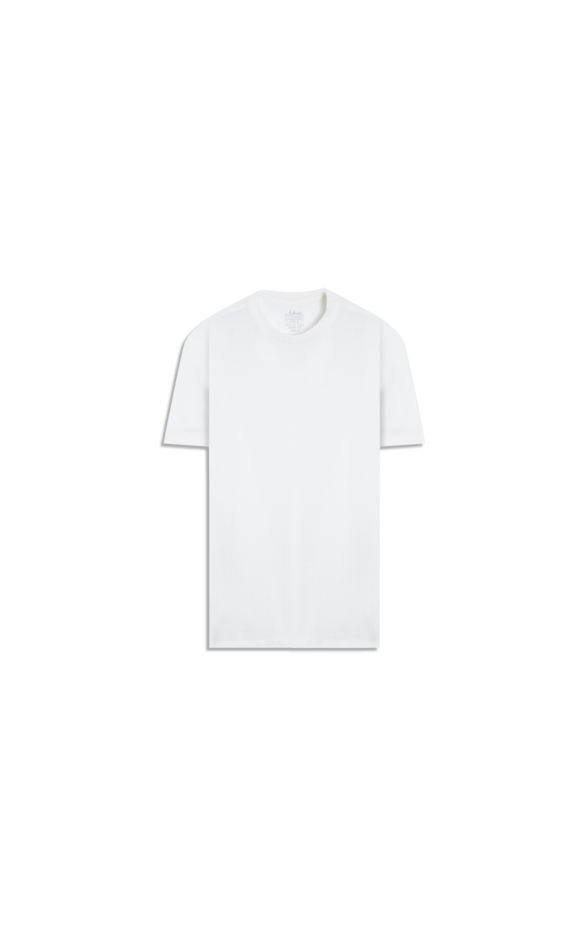 T-Shirt Malha Cutting Bf Off White