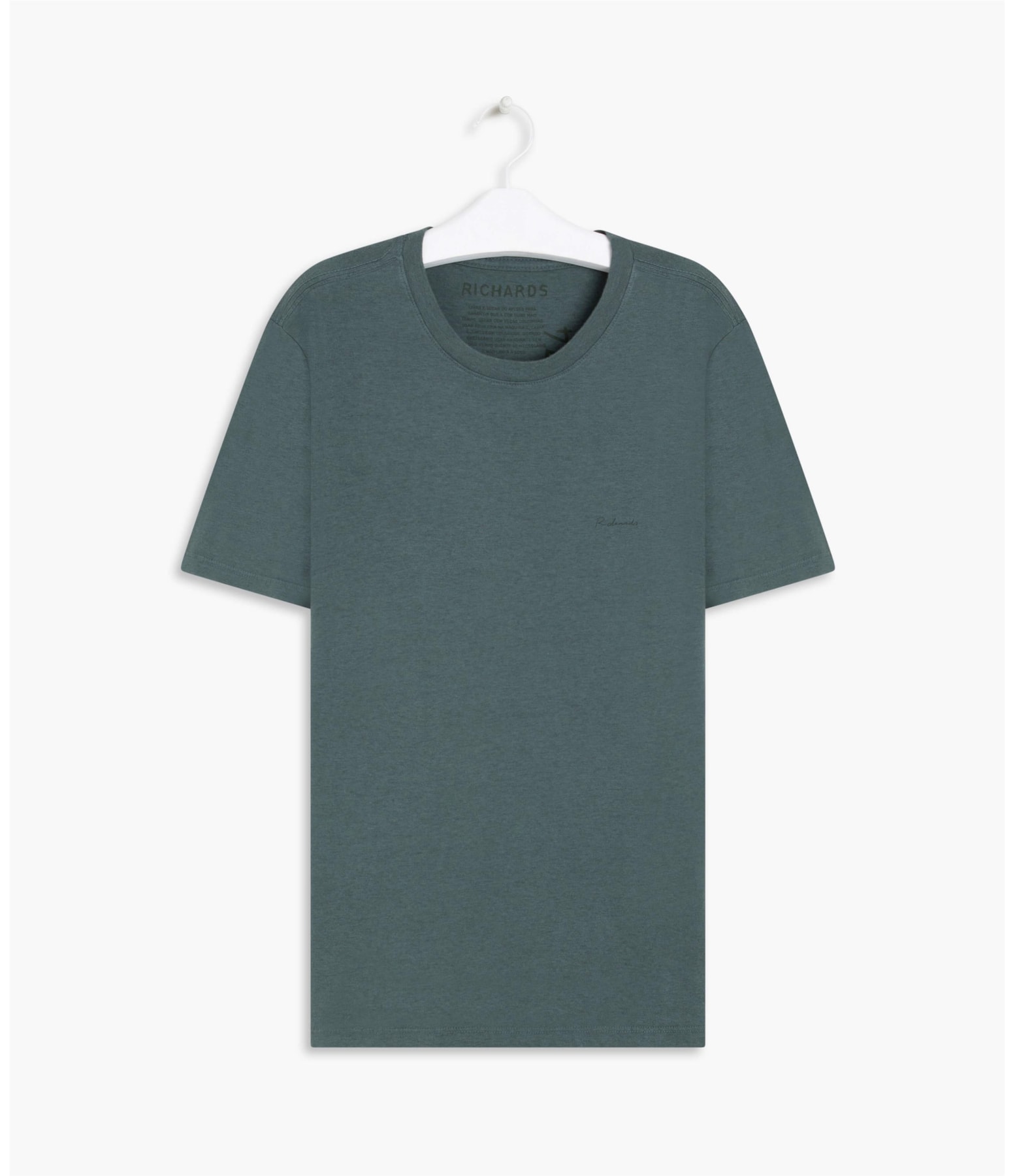 T-Shirt Malha Mescla Richards Mc Bottle