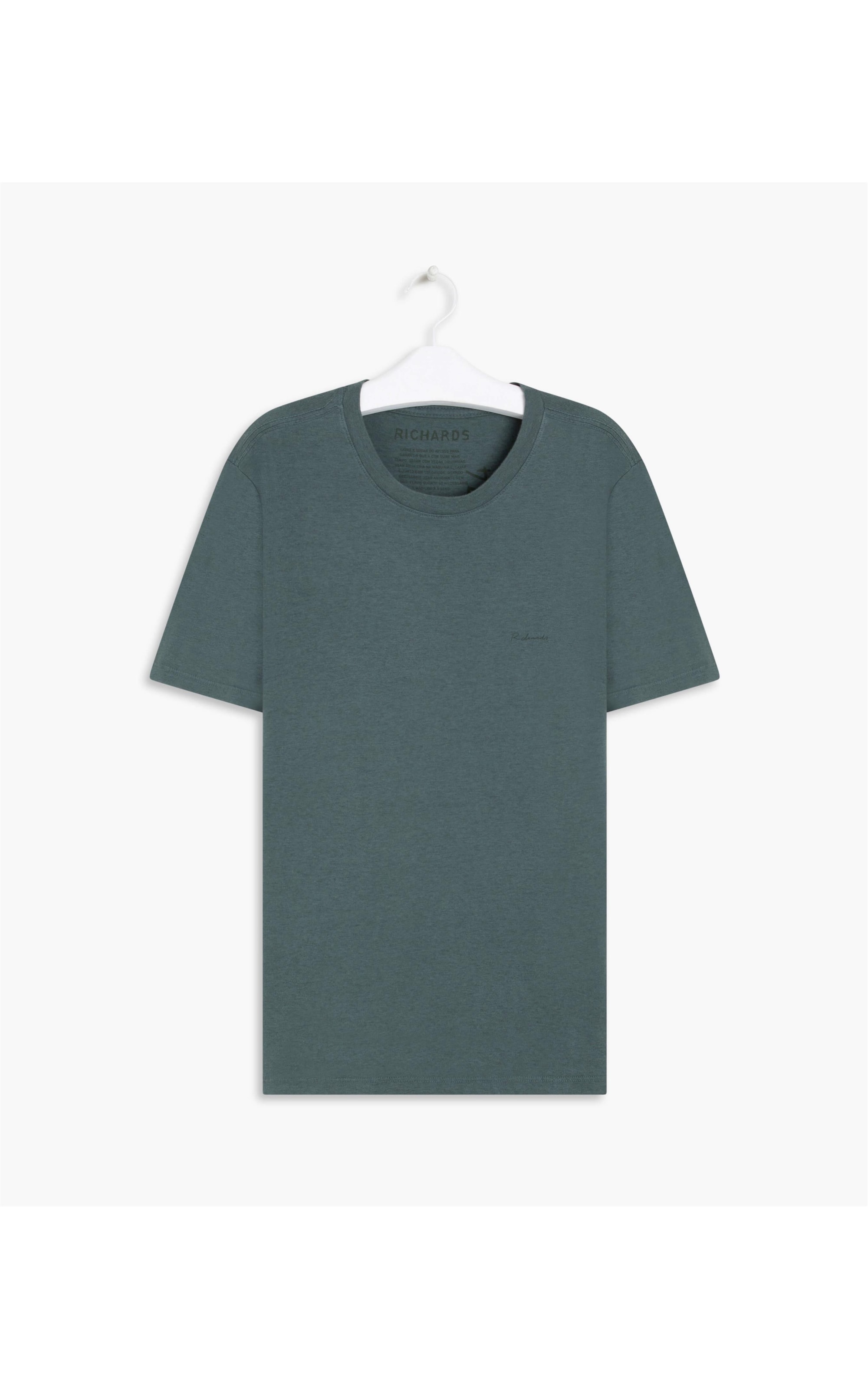 T-Shirt Malha Mescla Richards Mc Bottle