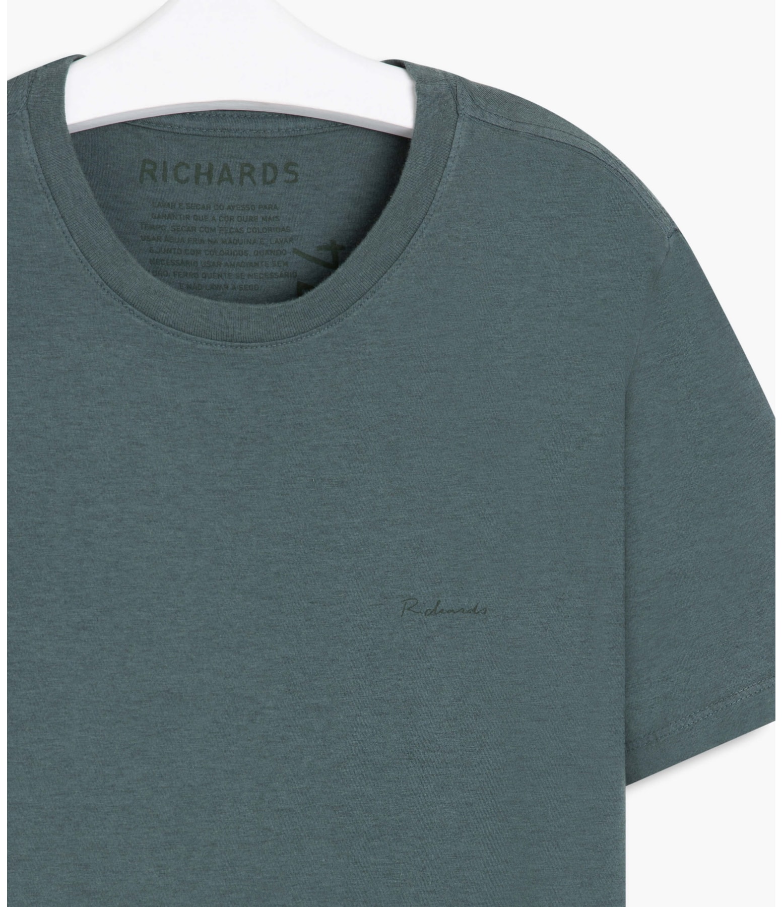 T-Shirt Malha Mescla Richards Mc Bottle