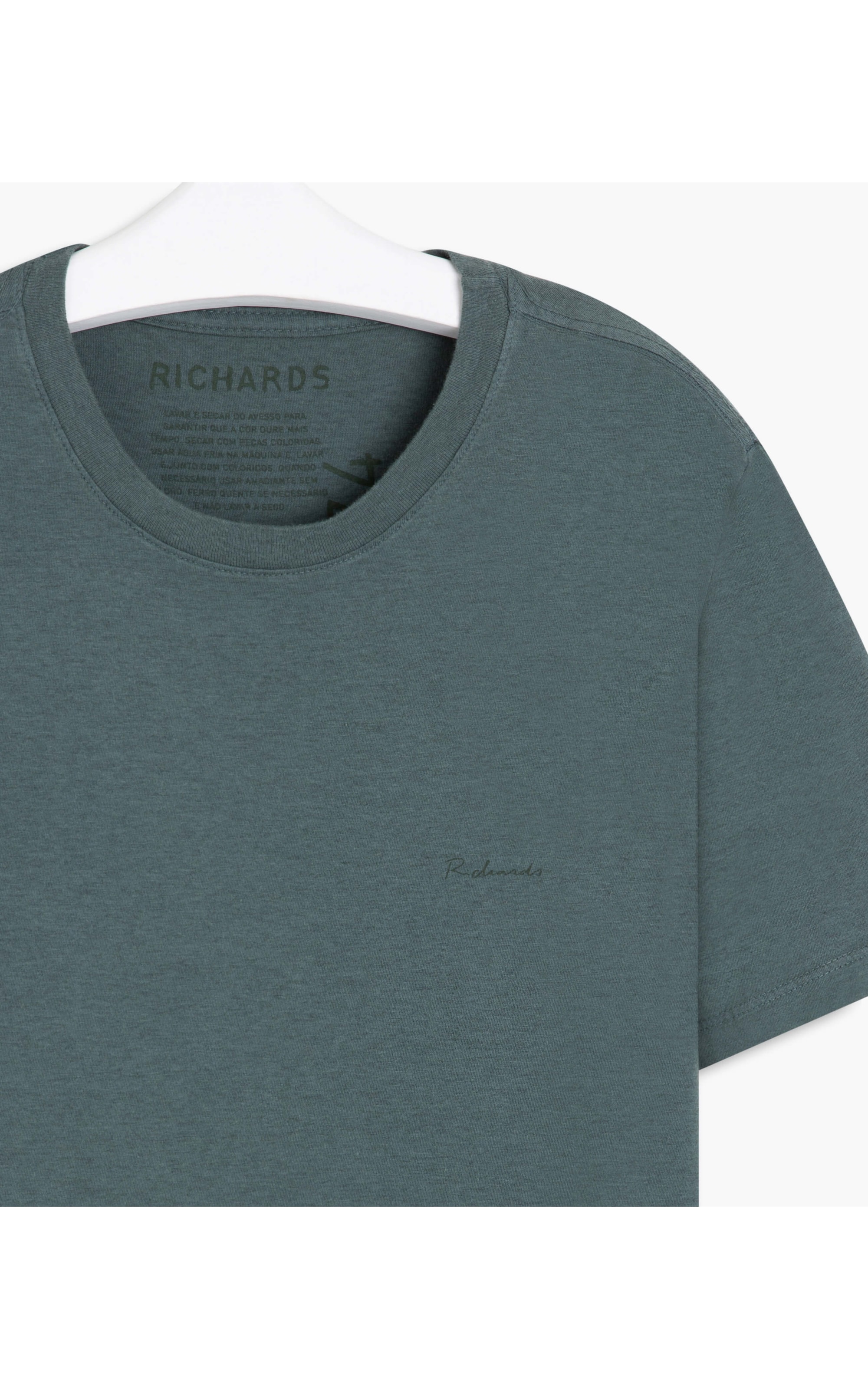 T-Shirt Malha Mescla Richards Mc Bottle