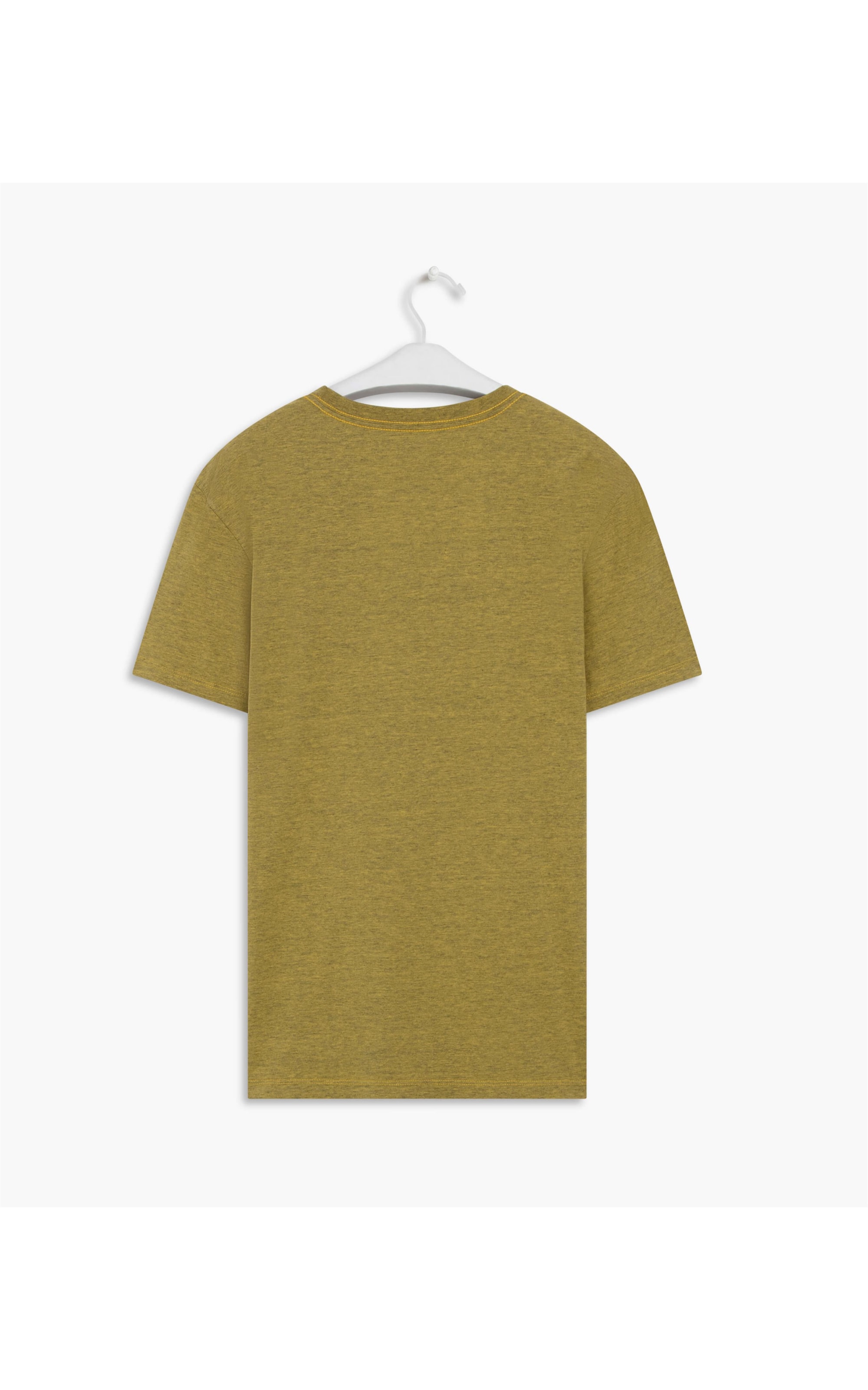 T-Shirt Malha Mescla Richards Mc  Mostarda