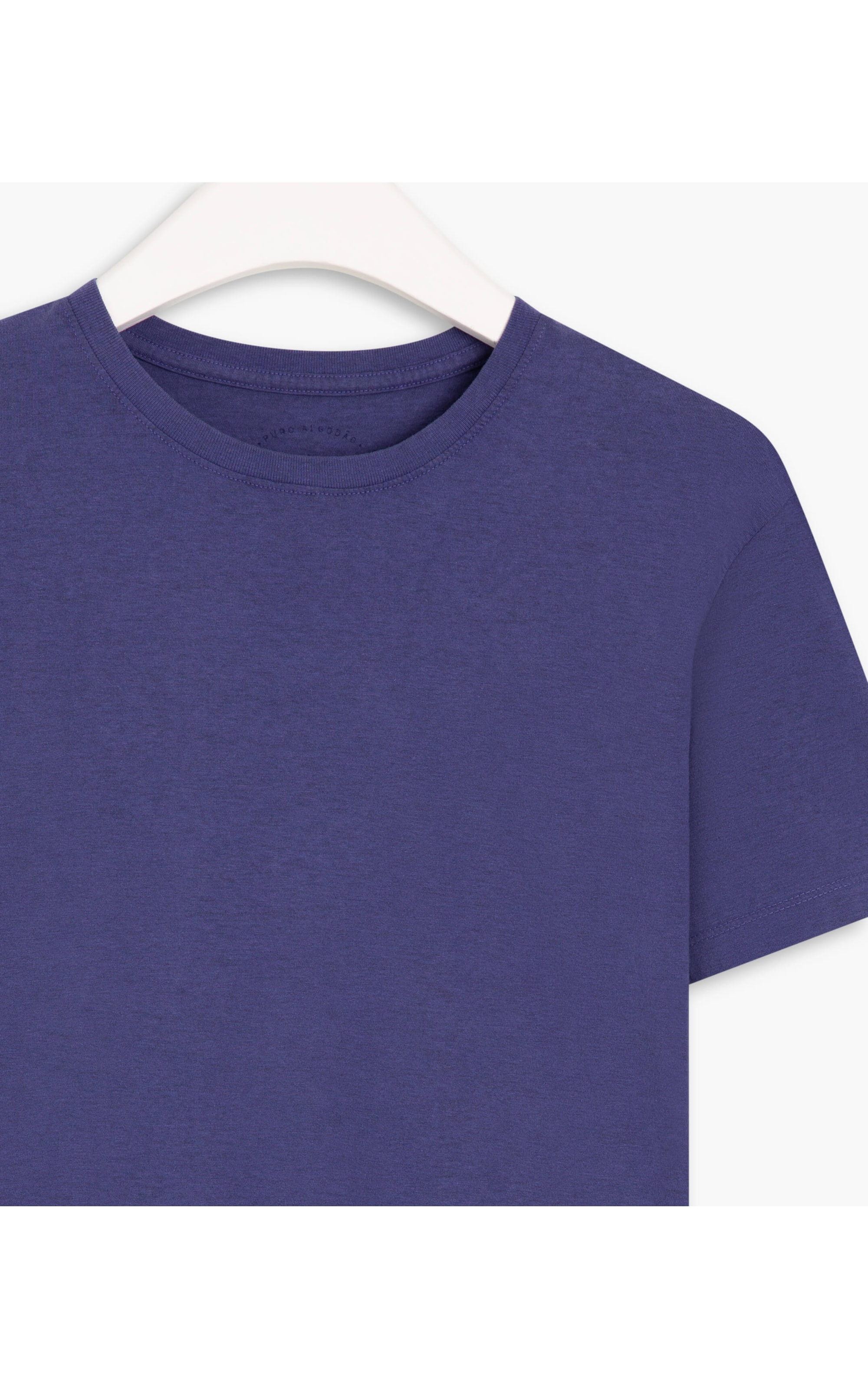T-Shirt Malha Mescla Richards Mc Old Purple