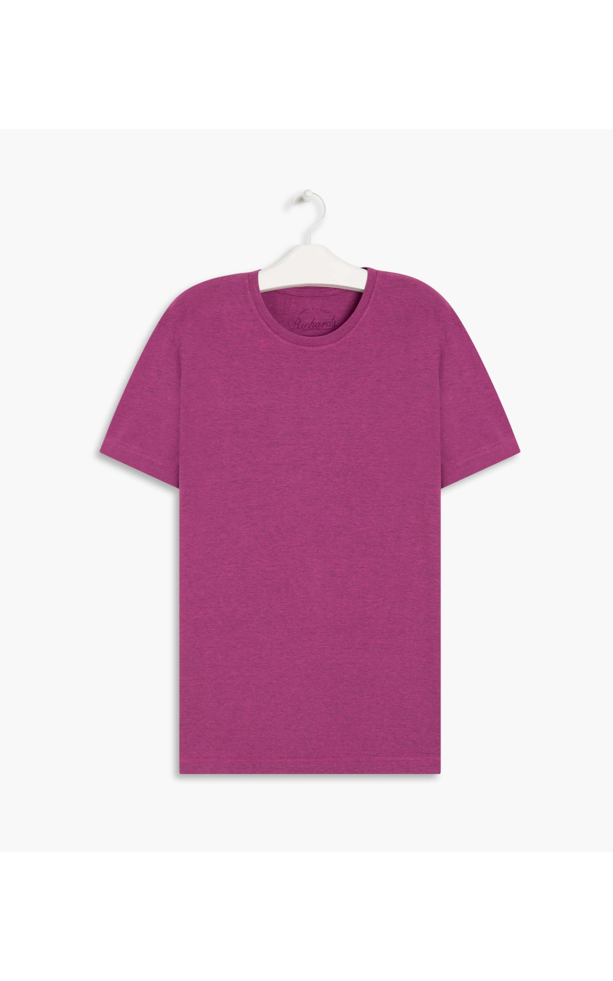 T-Shirt Malha Mescla Richards Mc Pink