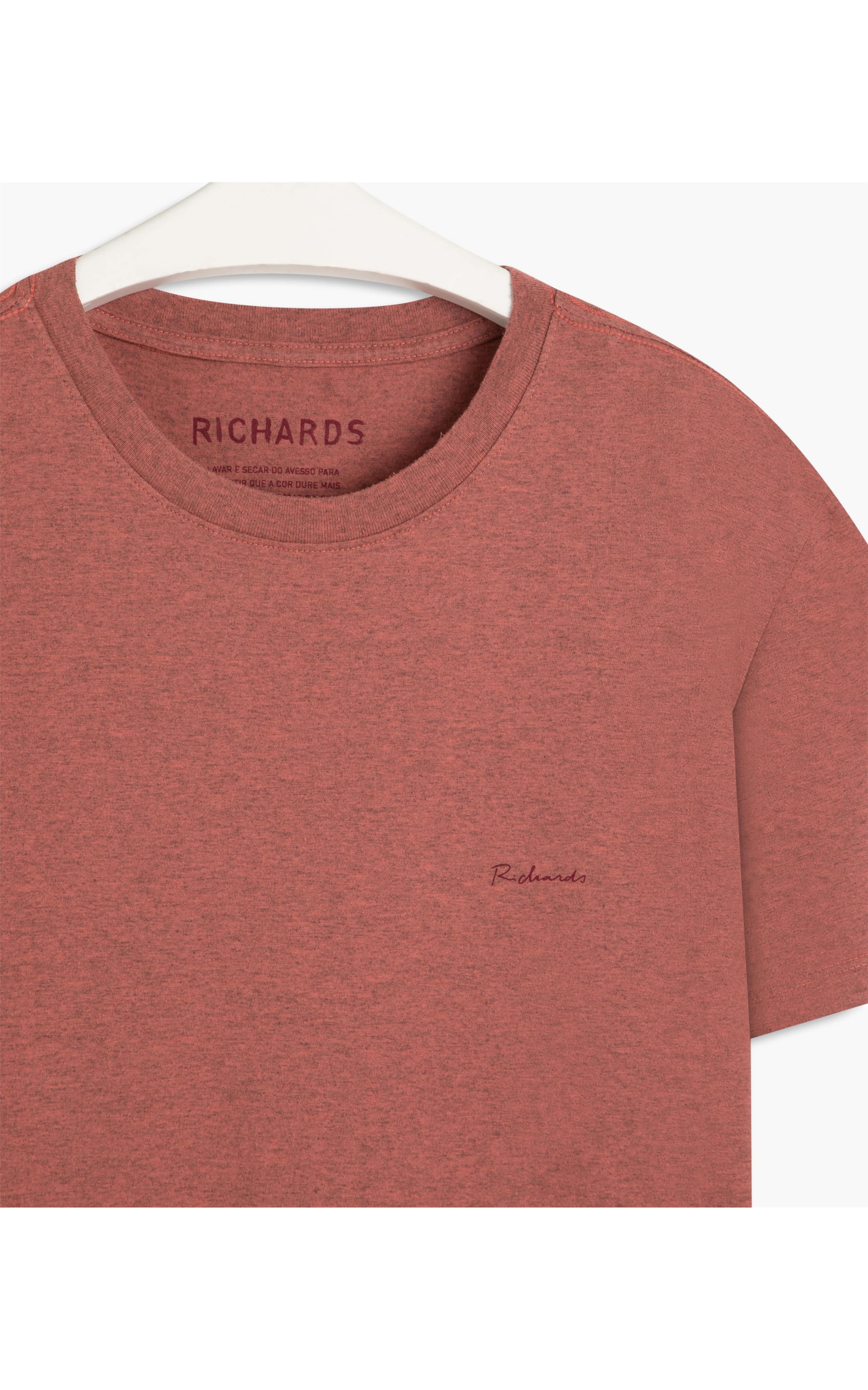 T-Shirt Malha Mescla Richards Mc Terra