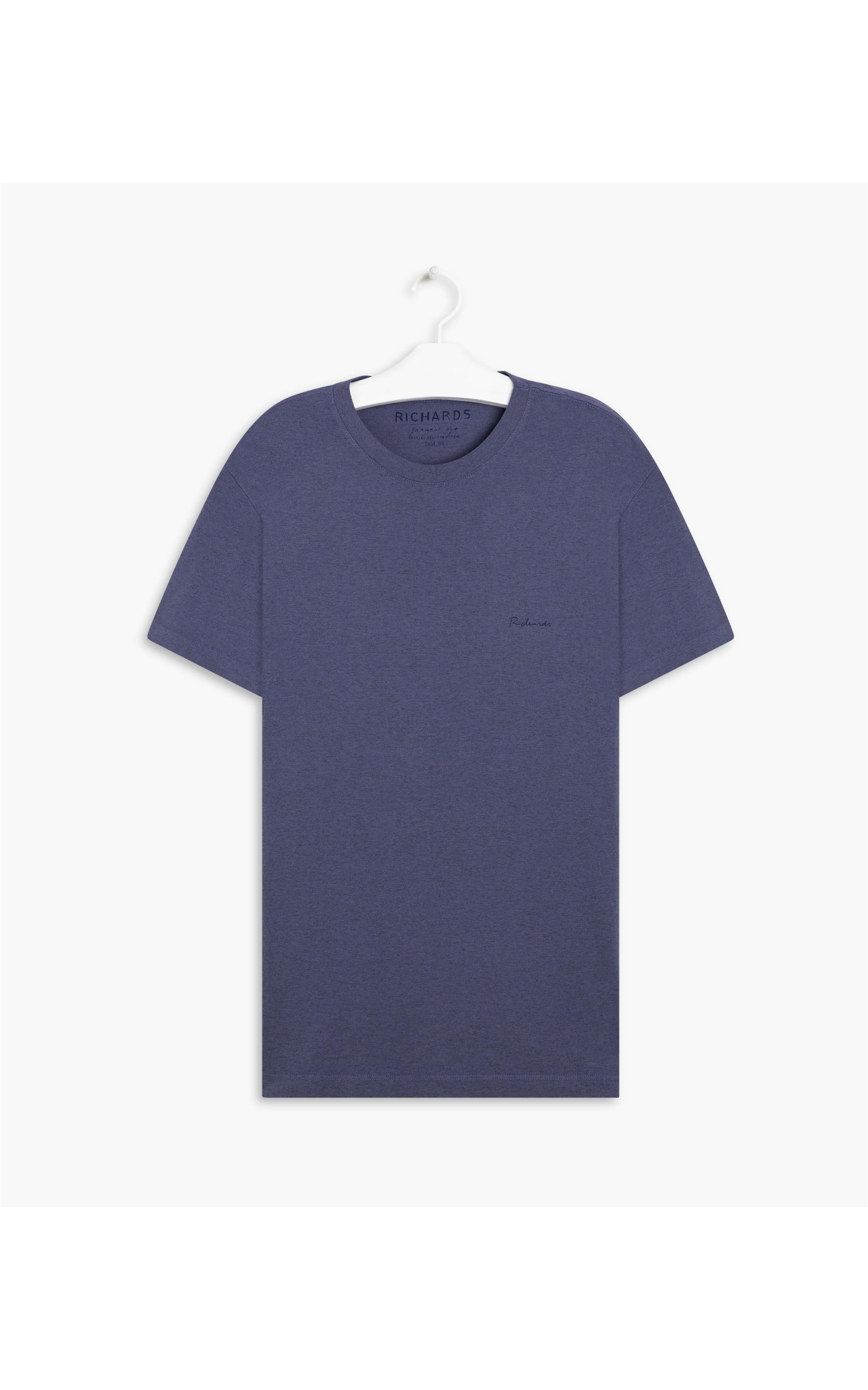 T-Shirt Malha Mescla Sobretinto Richards Hortencia