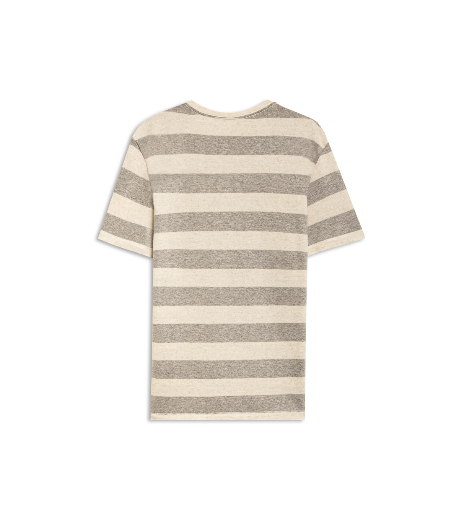 T-Shirt Malhão Listrado Lb Preto