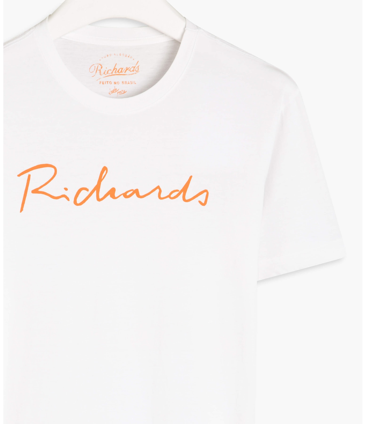 T-Shirt Manuscrito Richards Branco
