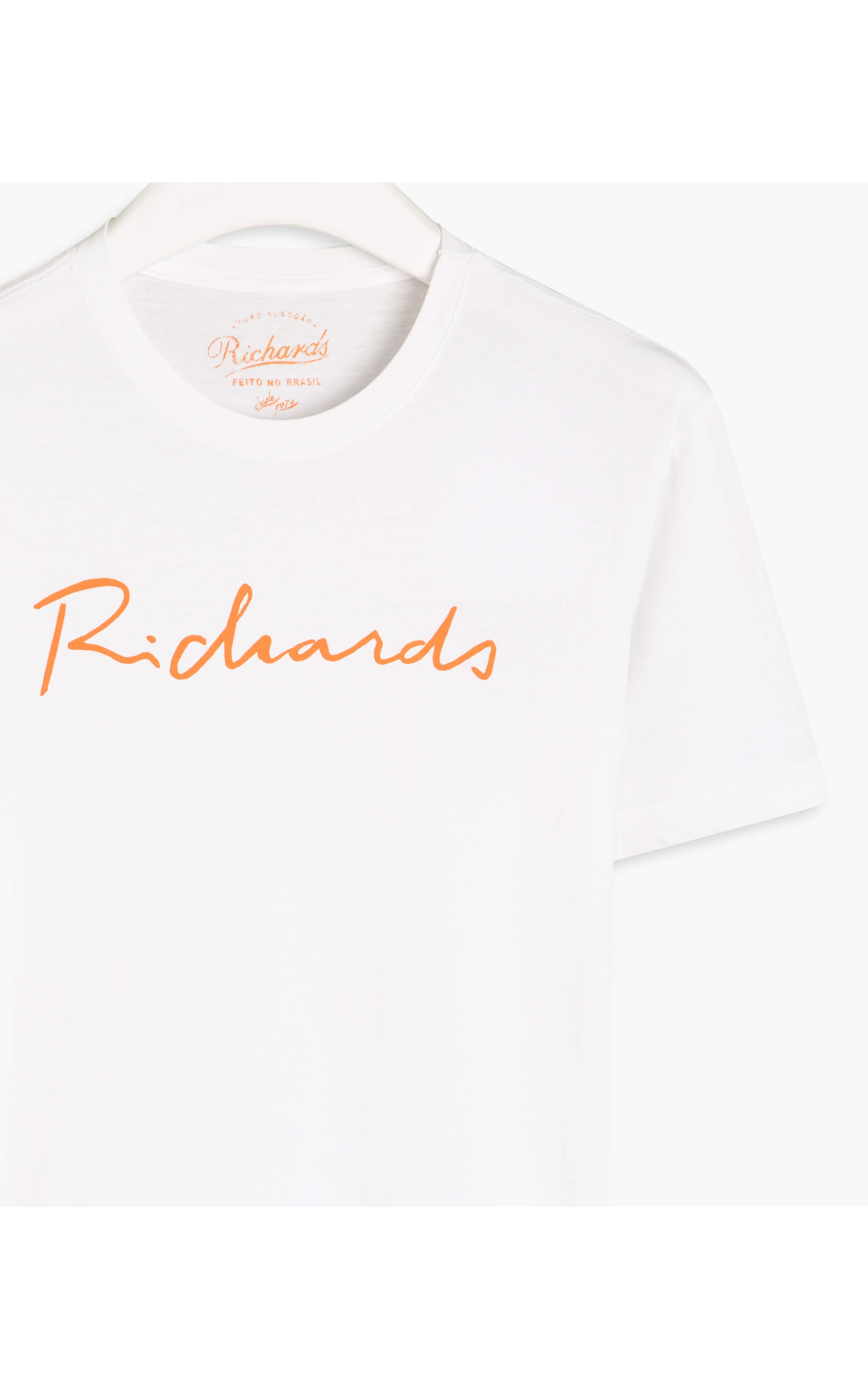 T-Shirt Manuscrito Richards Branco