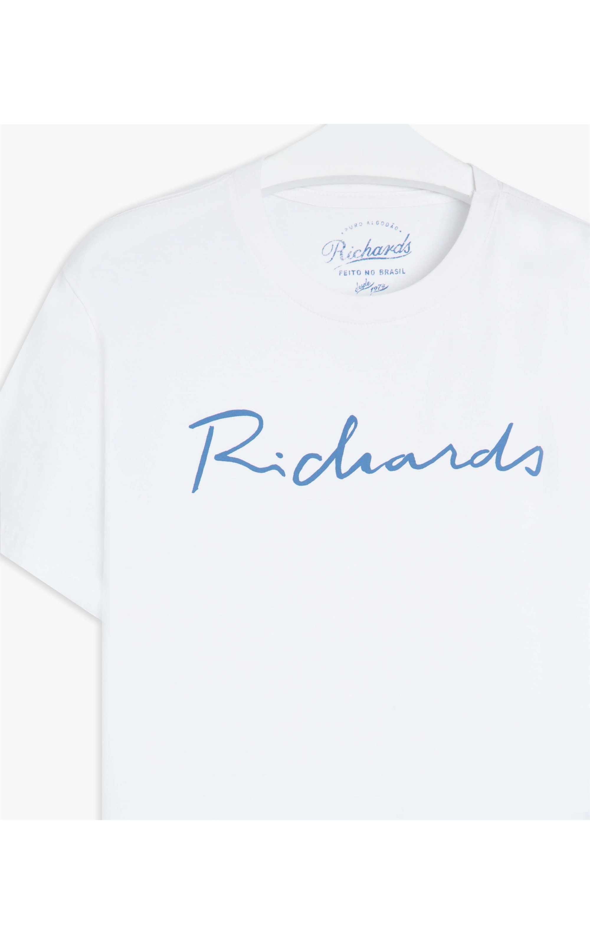 T-Shirt Manuscrito Richards Branco