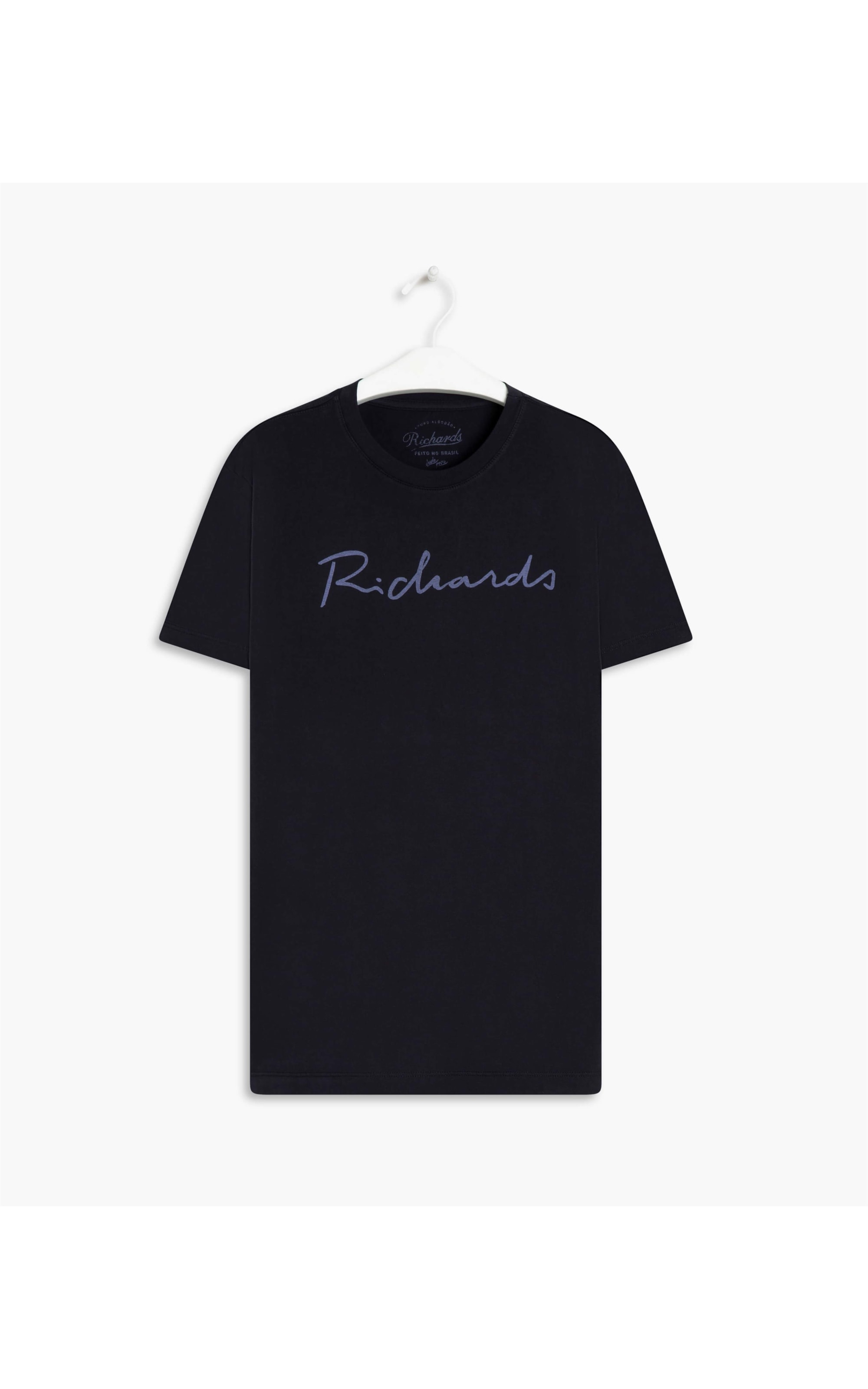T-Shirt Manuscrito Richards Dark Navy