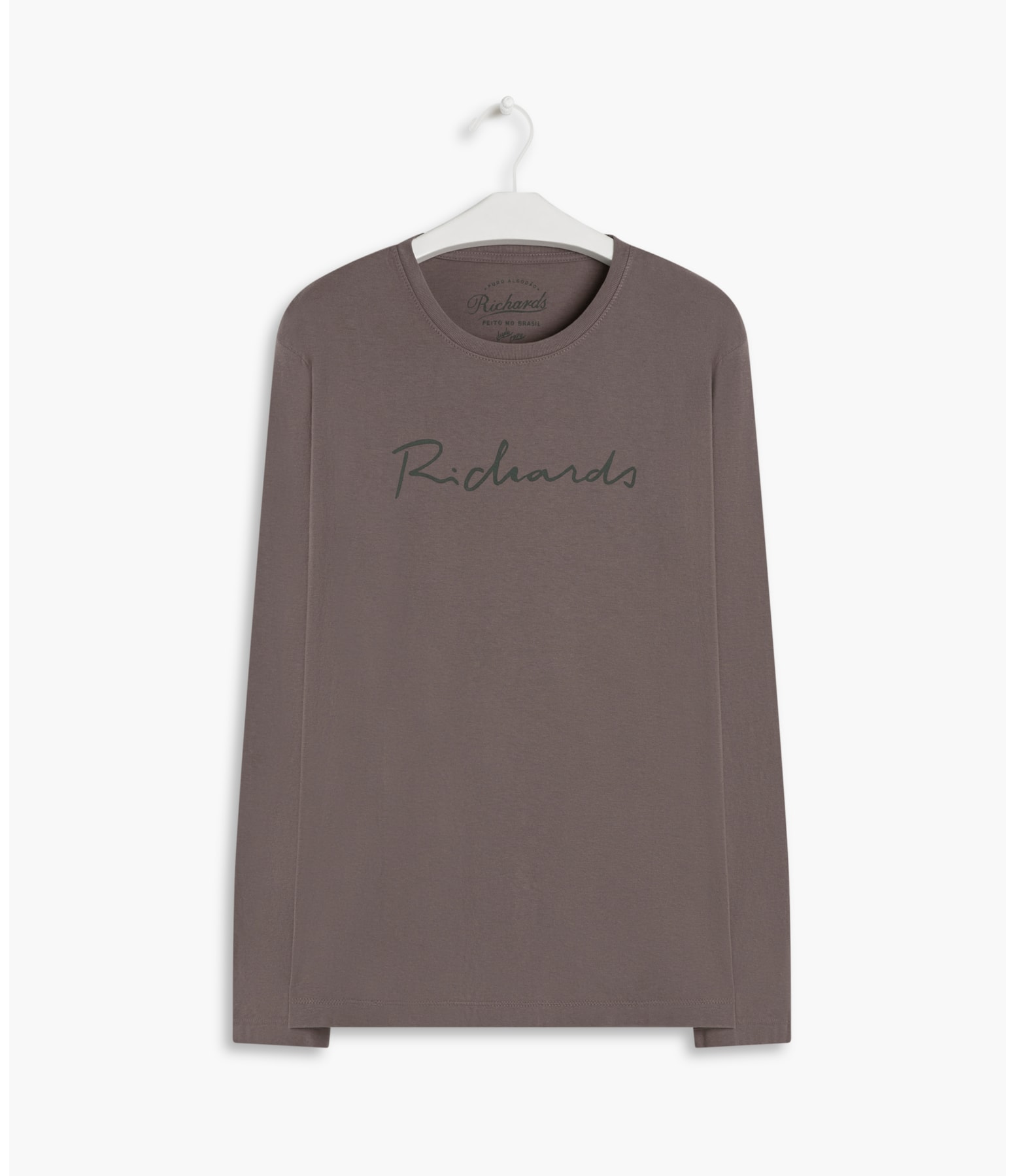T-Shirt Manuscrito Richards Ml Tabaco